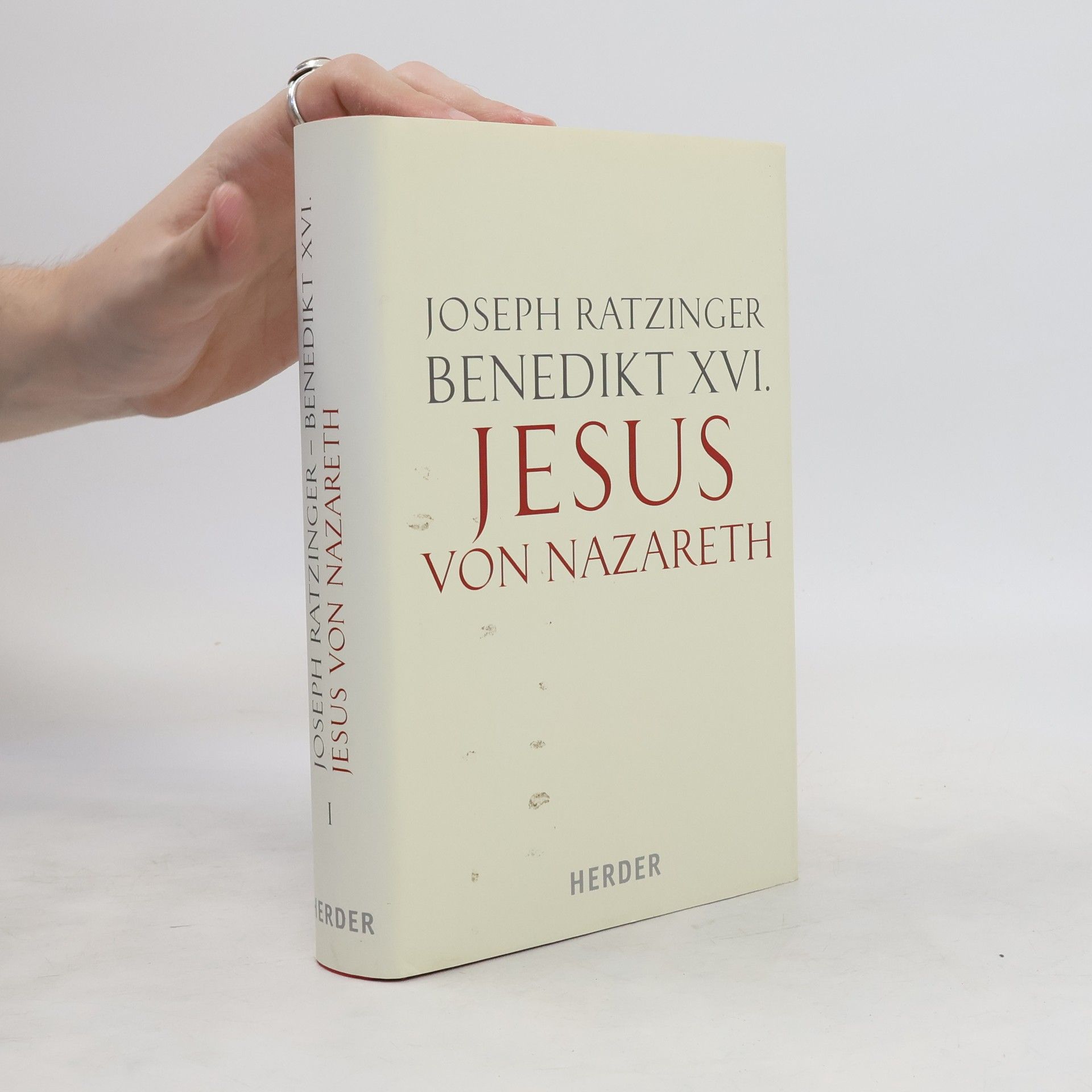 Benedict XVI Jesus von Nazareth. Erster Teil, Von der Taufe im Jordan bis zur Verklärung