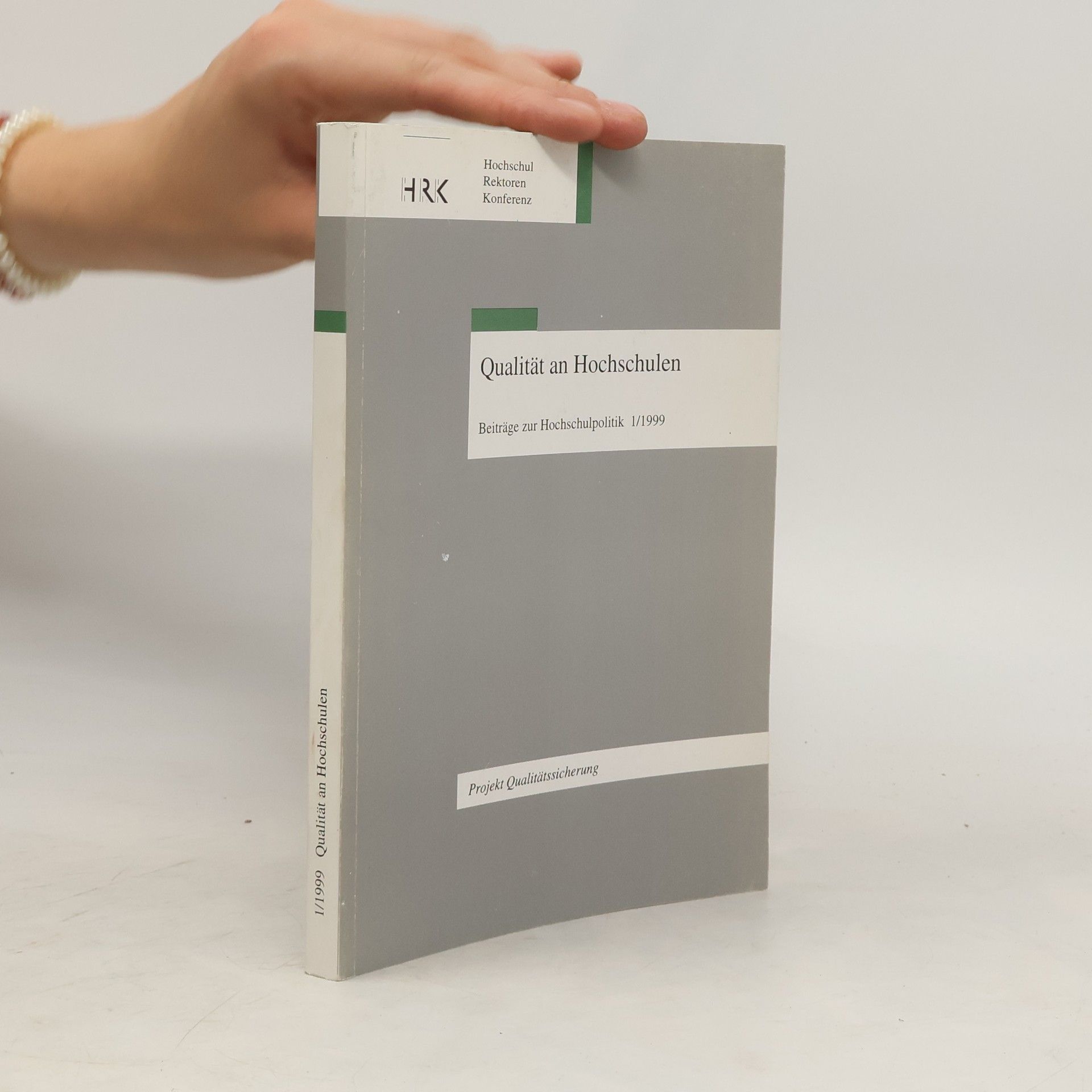 Collectif d'auteurs Qualität an Hochschulen 1/1999