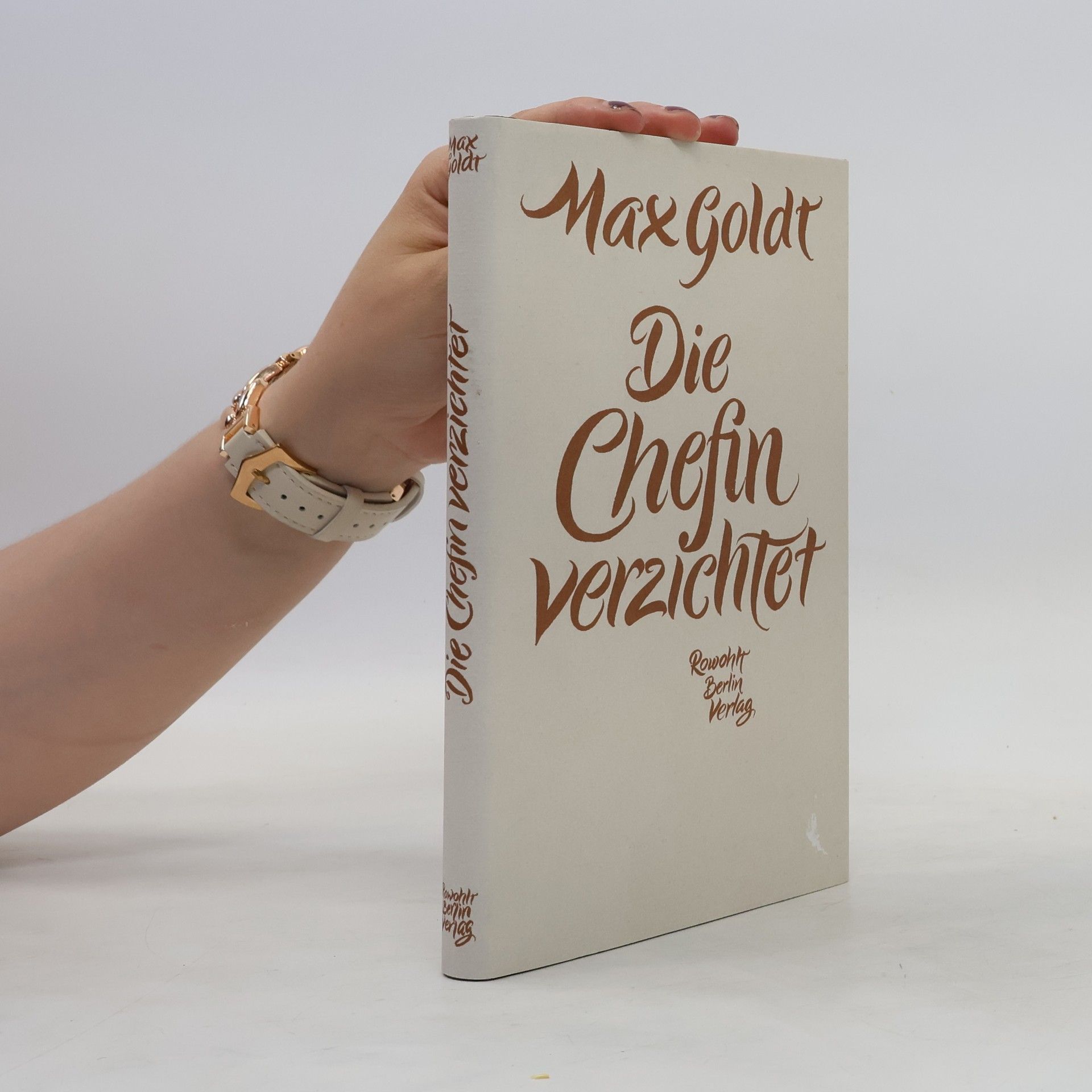 Max Goldt Die Chefin verzichtet