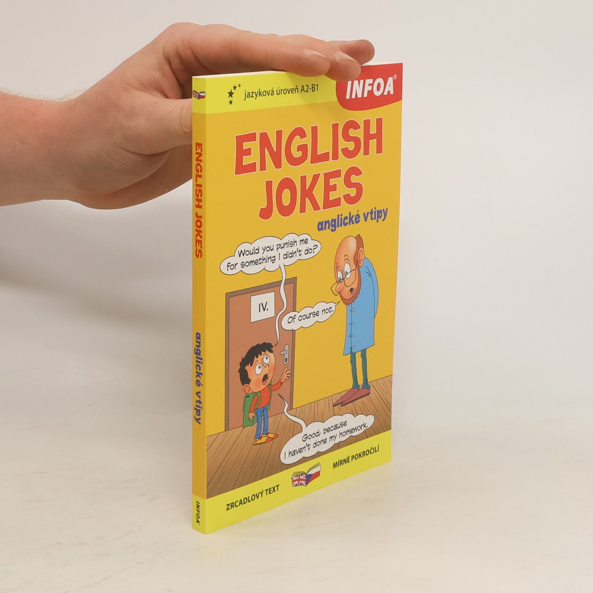 Nick Gerrard English jokes, Anglické vtipy
