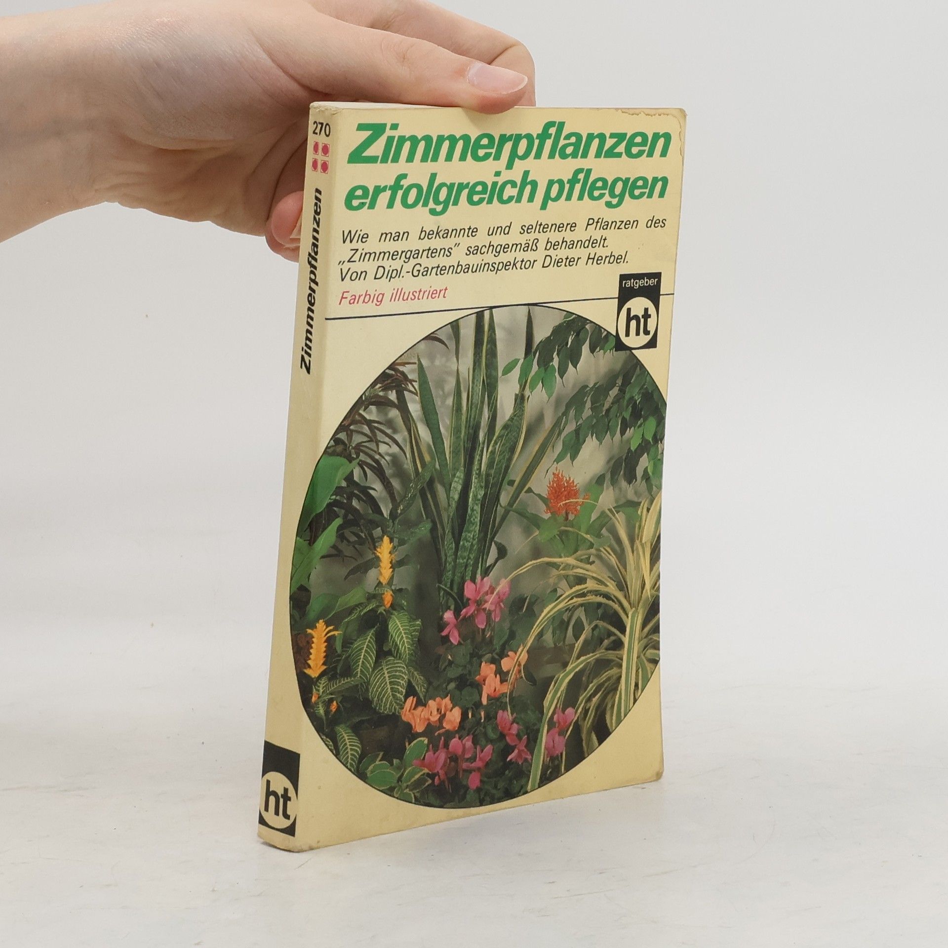 Dieter Herbel Zimmerpflanzen erfolgreich pflegen