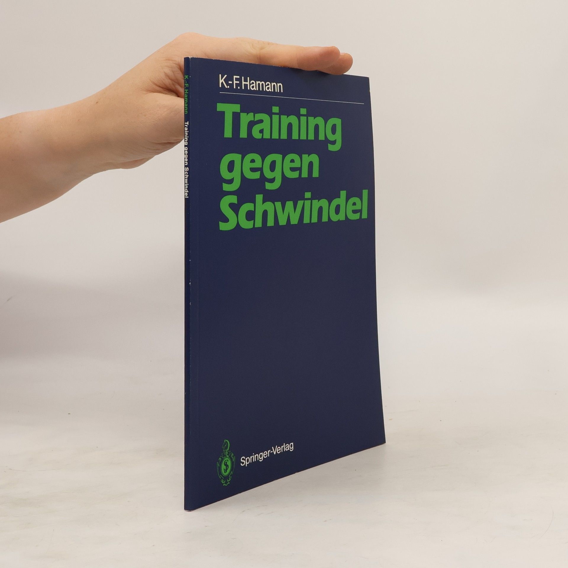 Karl Friedrich Hamann Training gegen Schwindel