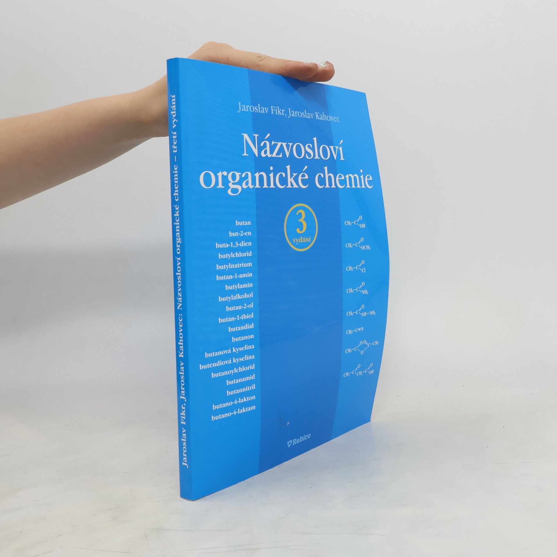 Jaroslav Fikr Názvosloví organické chemie
