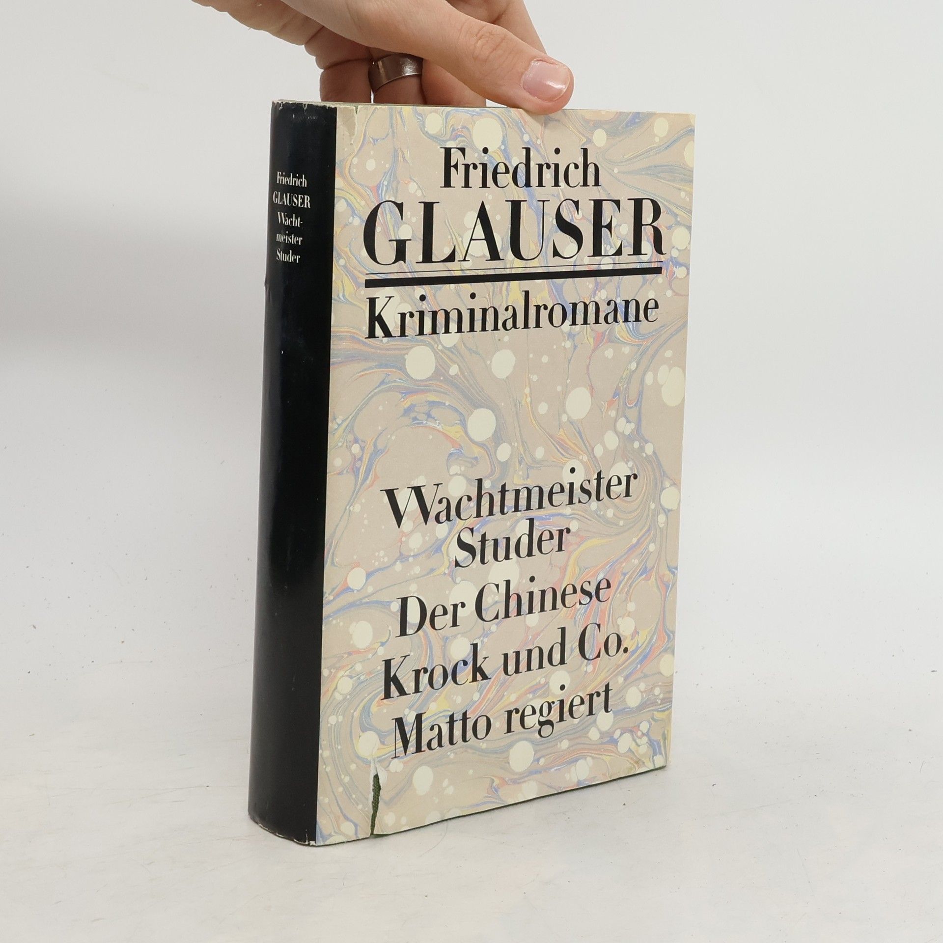 Friedrich Glauser Wachtmeister Studer