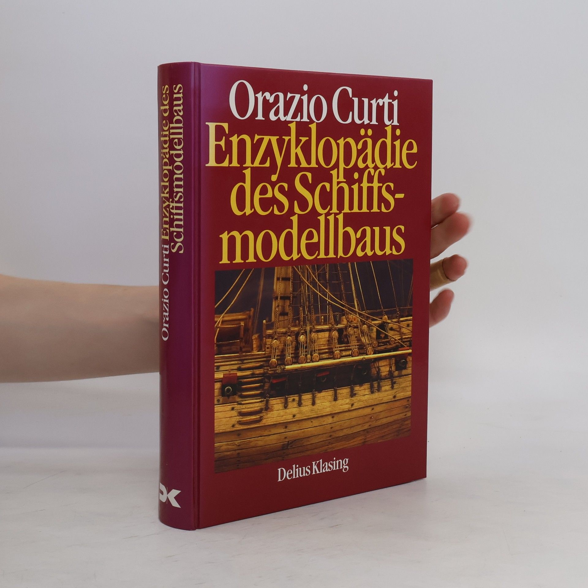Orazio Curti Enzyklopädie des Schiffsmodellbaus