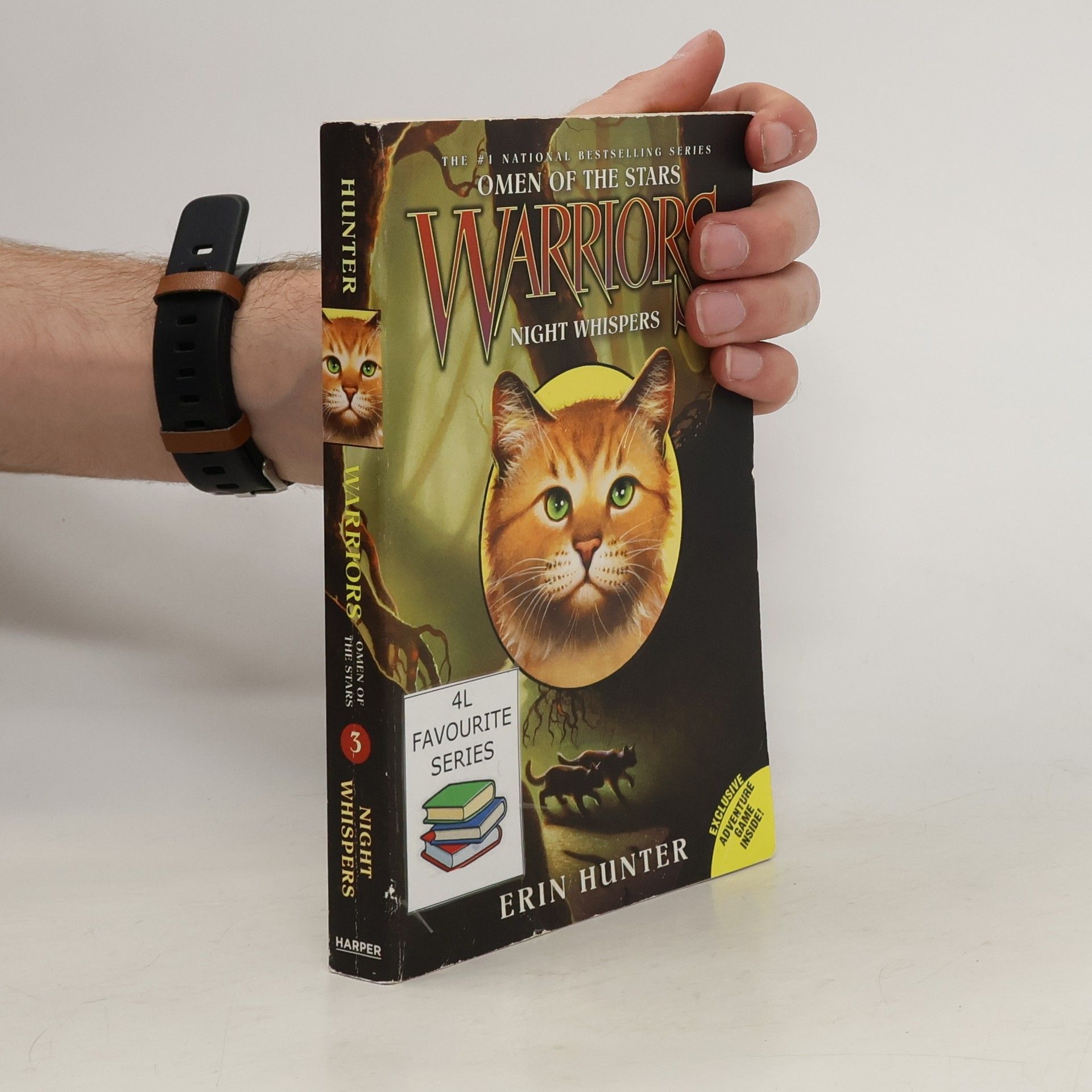 Erin Hunter Warriors, Omen of the Stars, Night Whispers