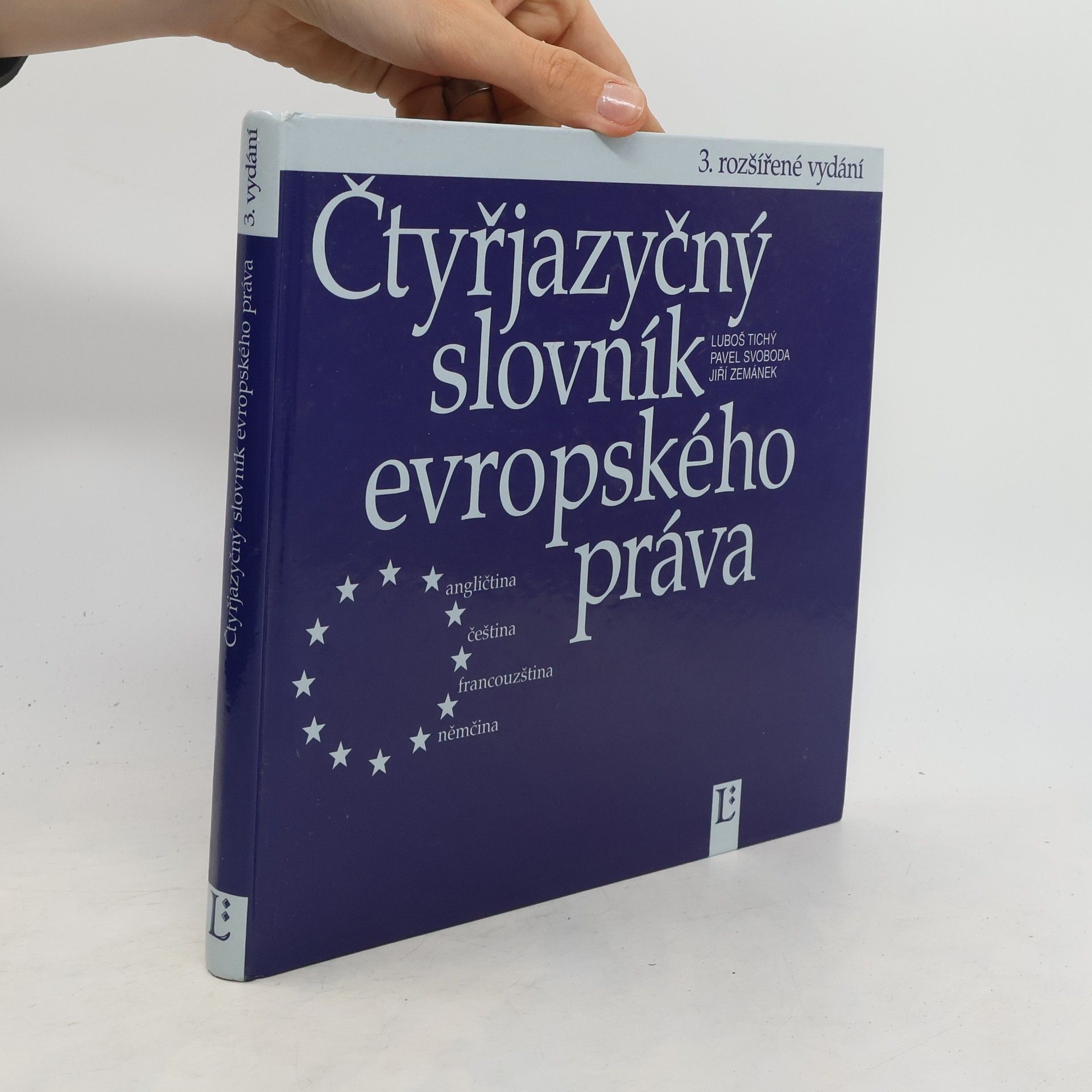 Luboš Tichý Čtyřjazyčný slovník evropského práva