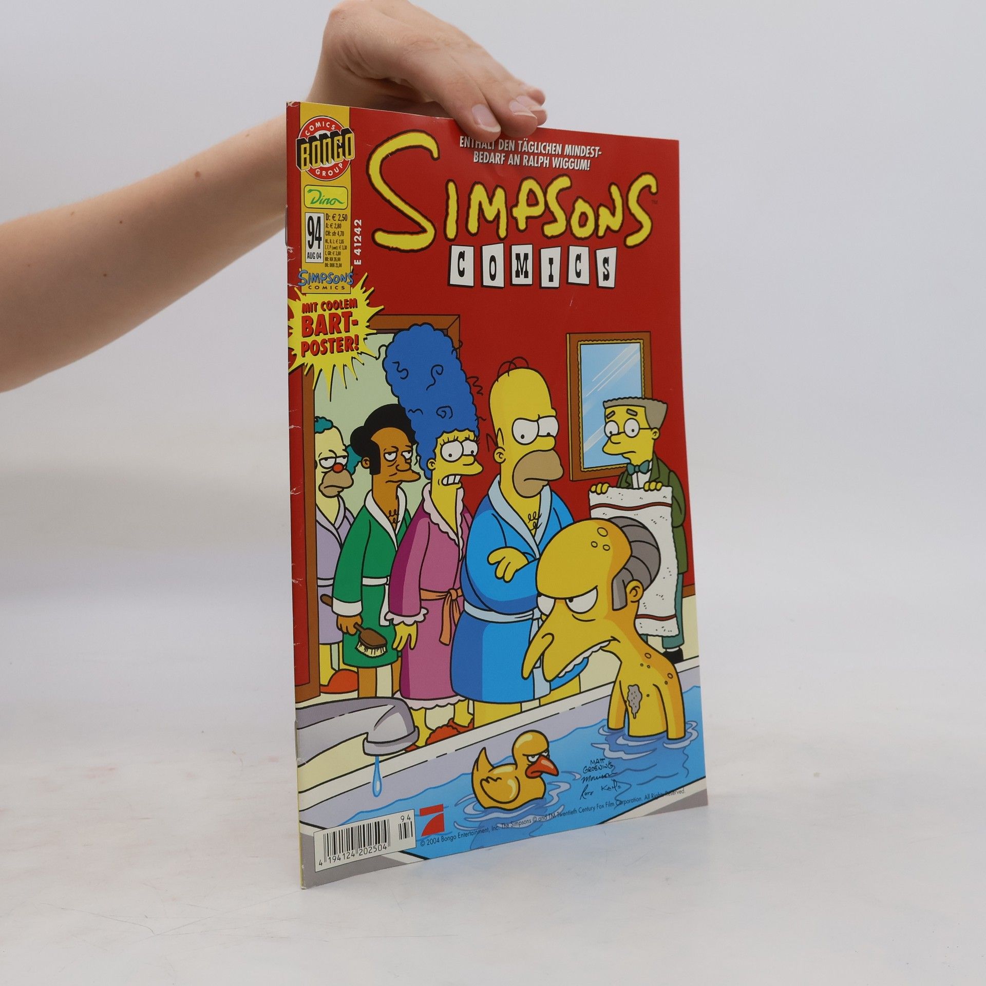Collectif d'auteurs Simpsons Comics 8/2004