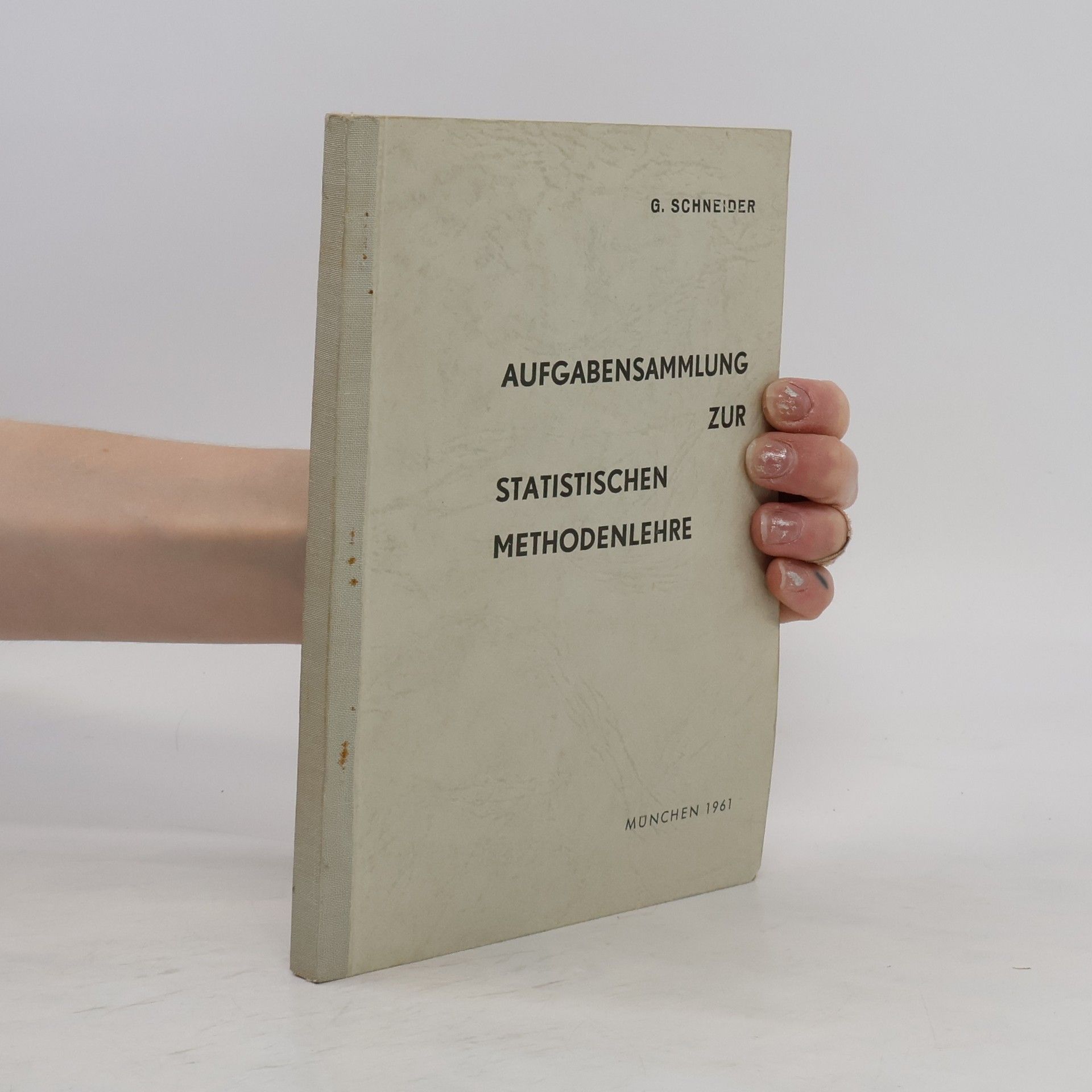Aufgabensammlung zur statistischen Methodenlehre