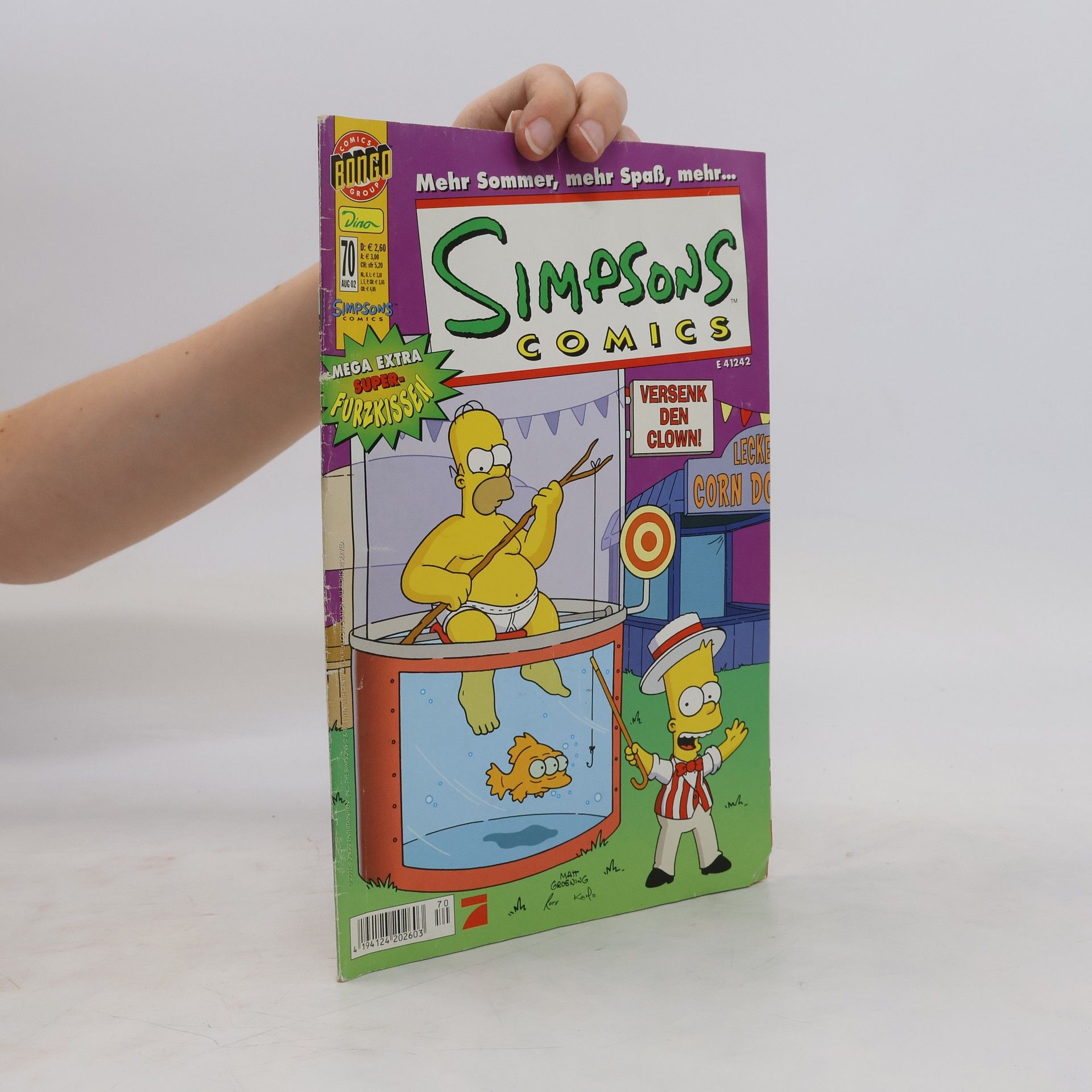 kolektiv Simpsons Comics 70. 8/02