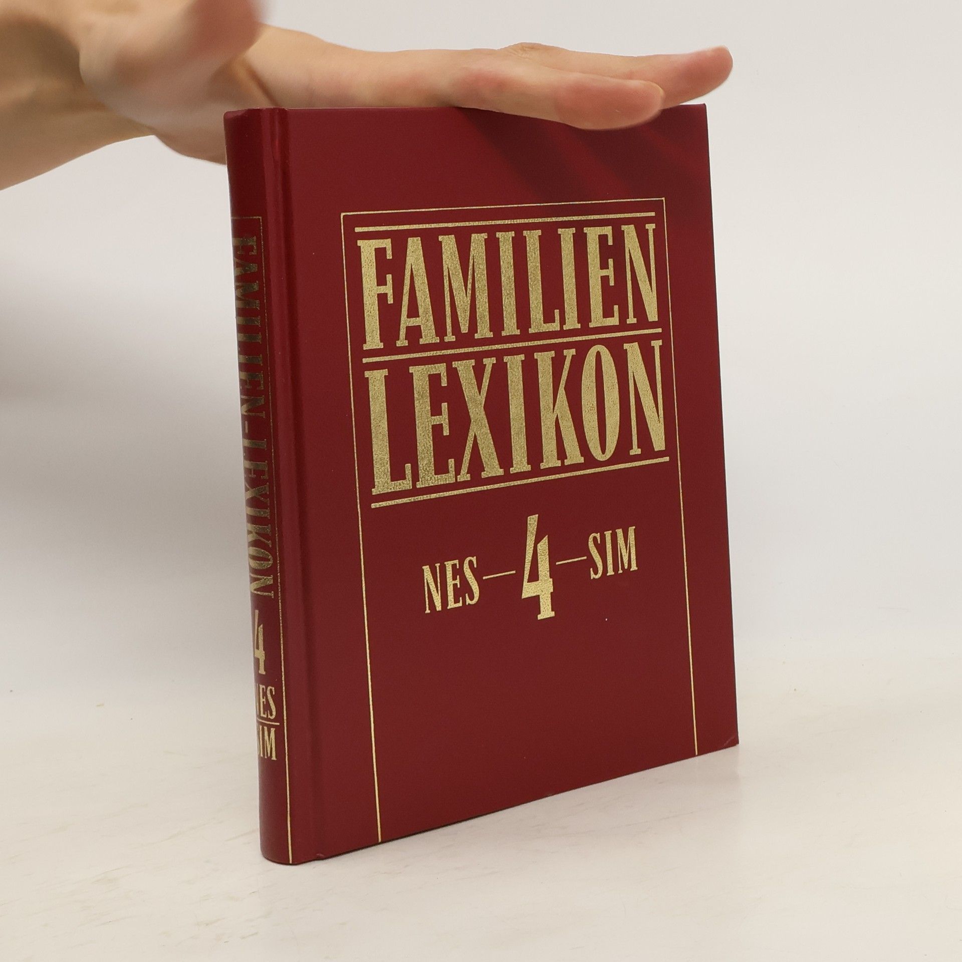 kolektiv Familien Lexikon 4. Nes-Sim