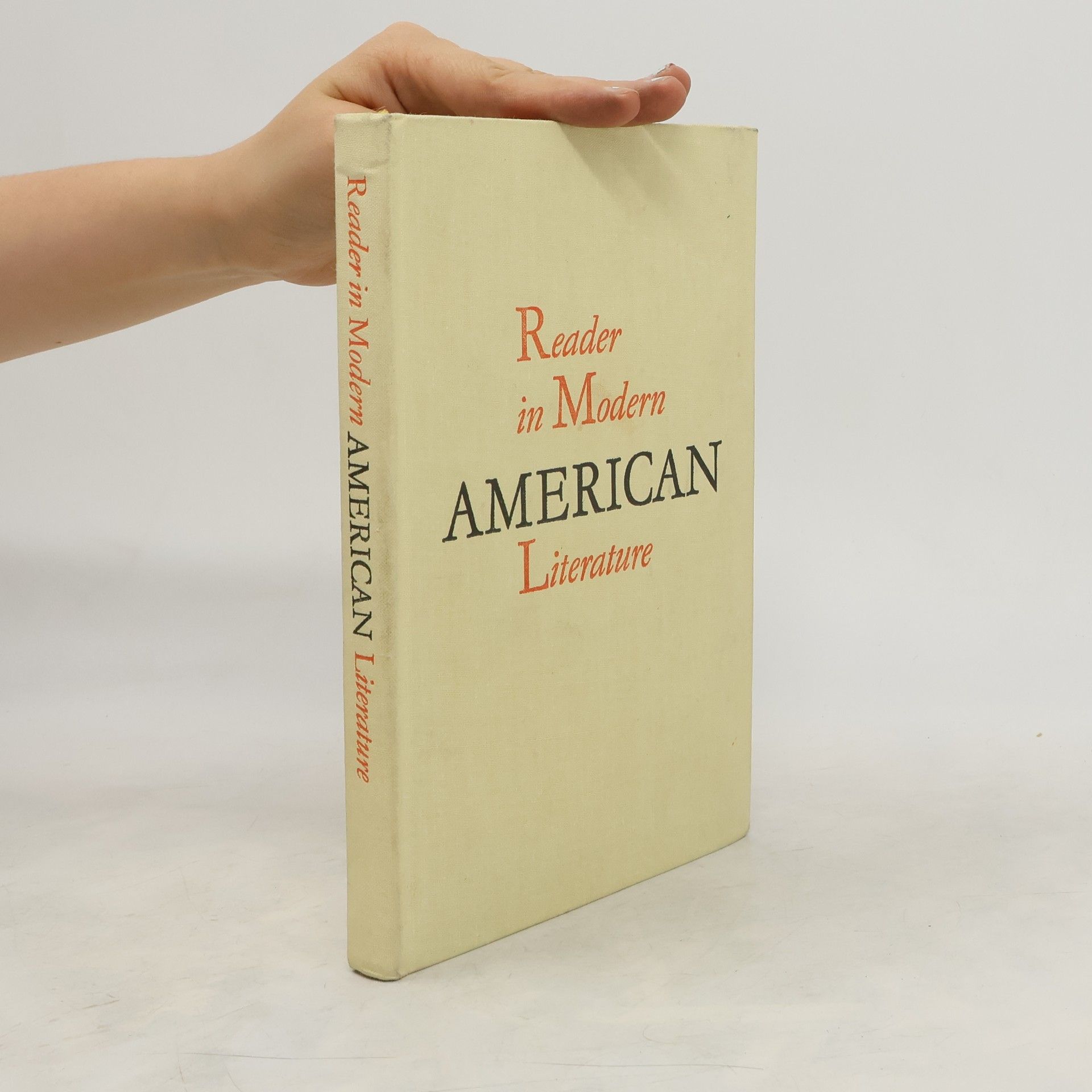 AA.VV. Reader in Modern American Literature