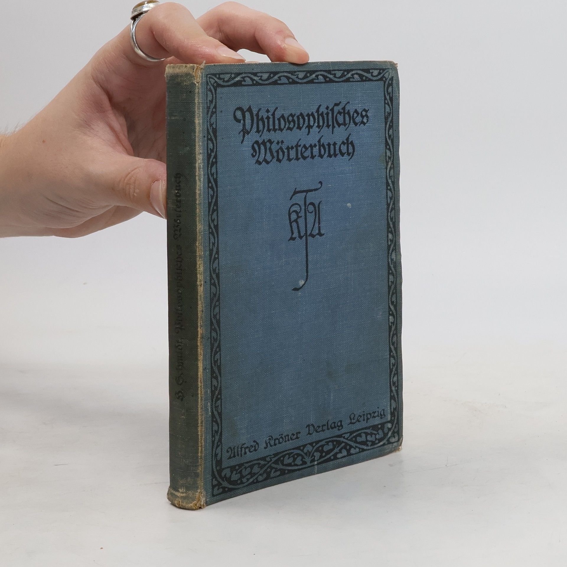 Heinrich Schmidt Philosophisches Wörterbuch