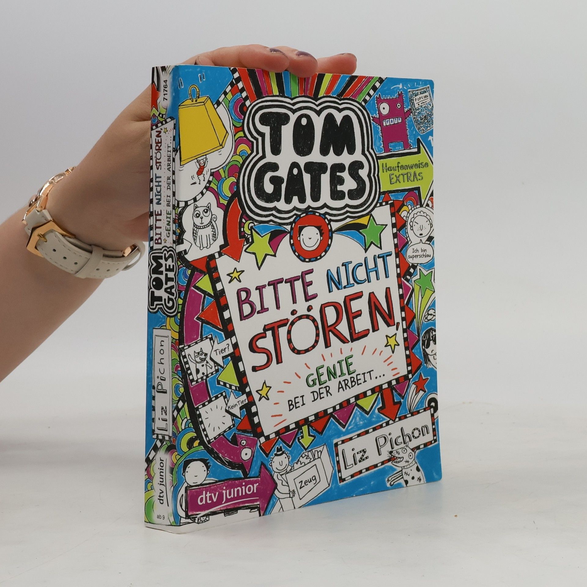 Liz Pichon Tom Gates 08. Bitte nicht stören, Genie bei der Arbeit