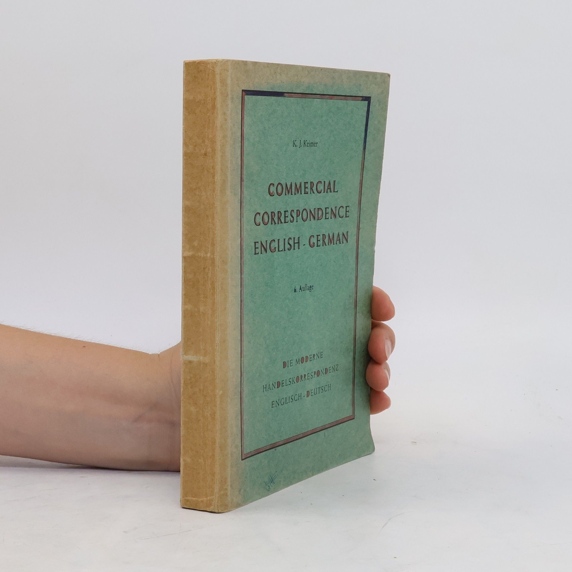 K. J. Keimer Commercial Correspondence English-German