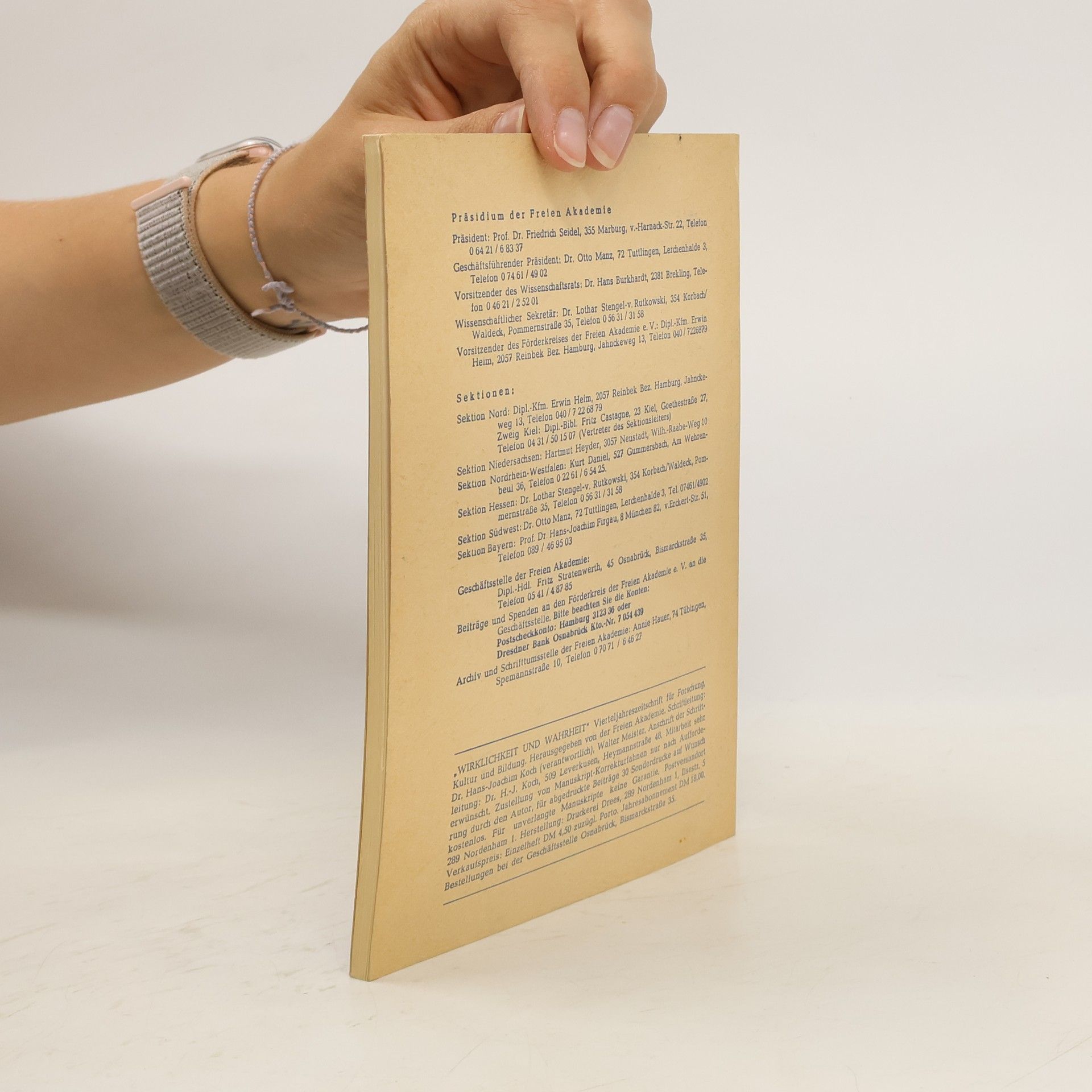 kolektiv Wirklichkeit und Wahrheit 2/75