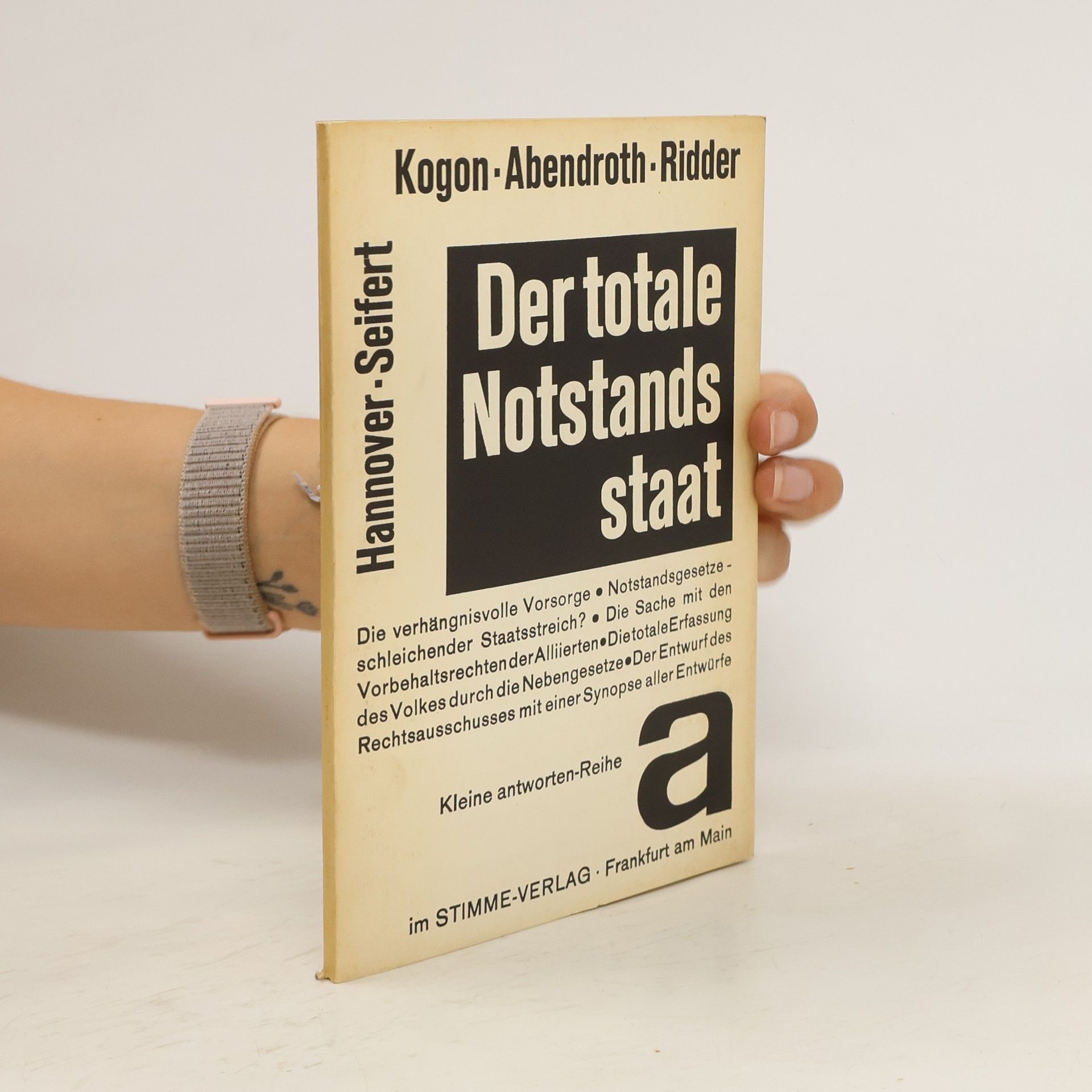Autorenkollektiv Der totale Notstands staat