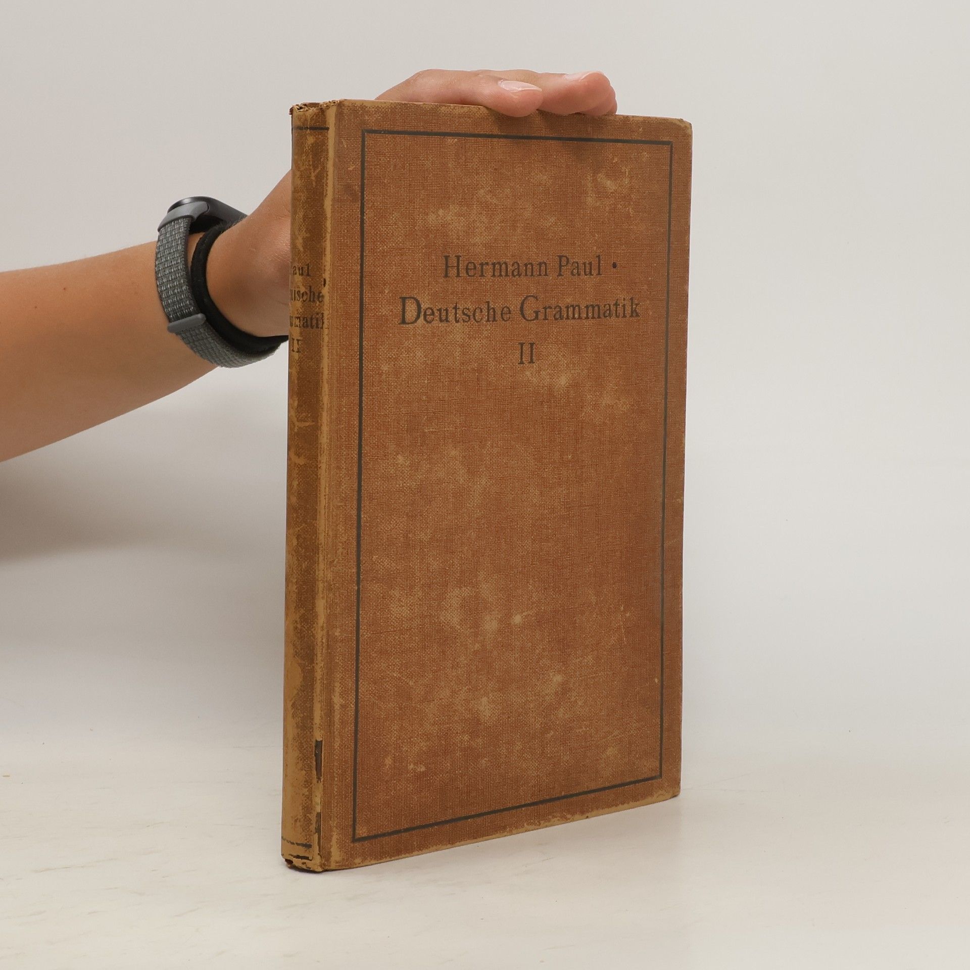 Hermann Paul Deutsche Grammatik : Band 2. Teil 3., Flexionslehre