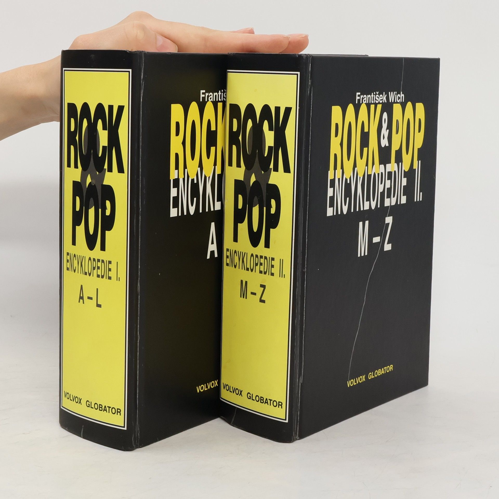 František Wich Rock & Pop encyklopedie A-L ; M-Z