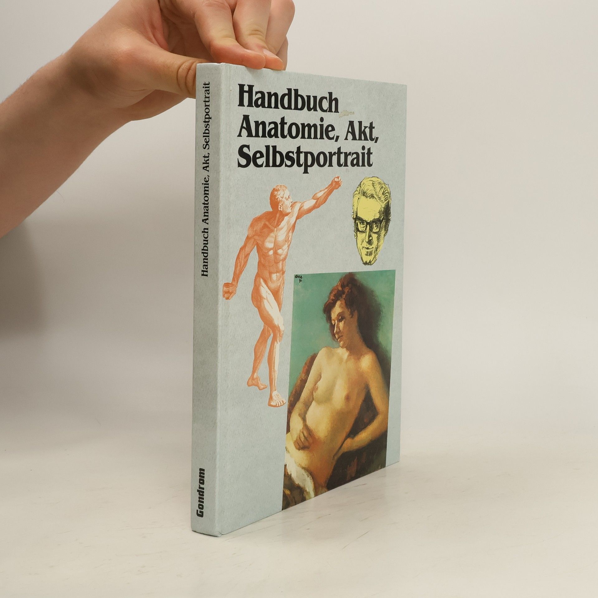 José María Parramón Handbuch Anatomie, Akt, Selbstportrait