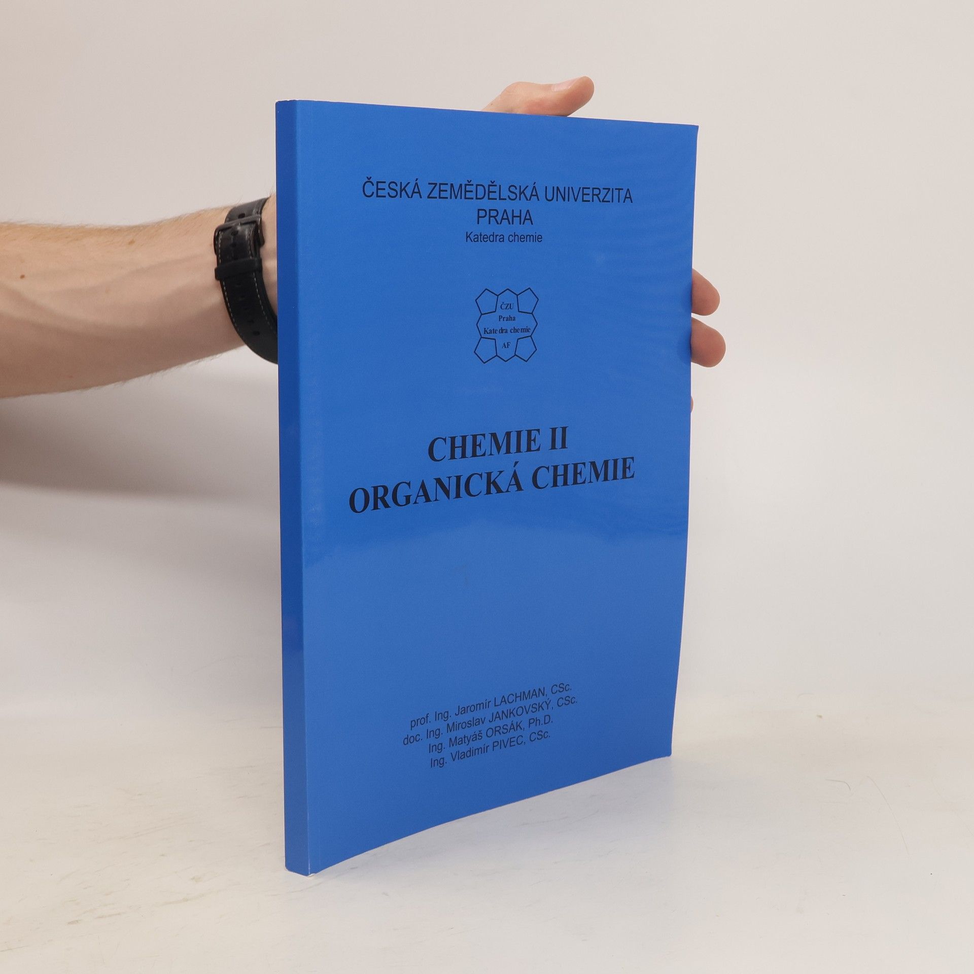 Jaromír Lachman Chemie II. Organická chemie. Cvičení z chemie II organické. Vzorce a příklady.