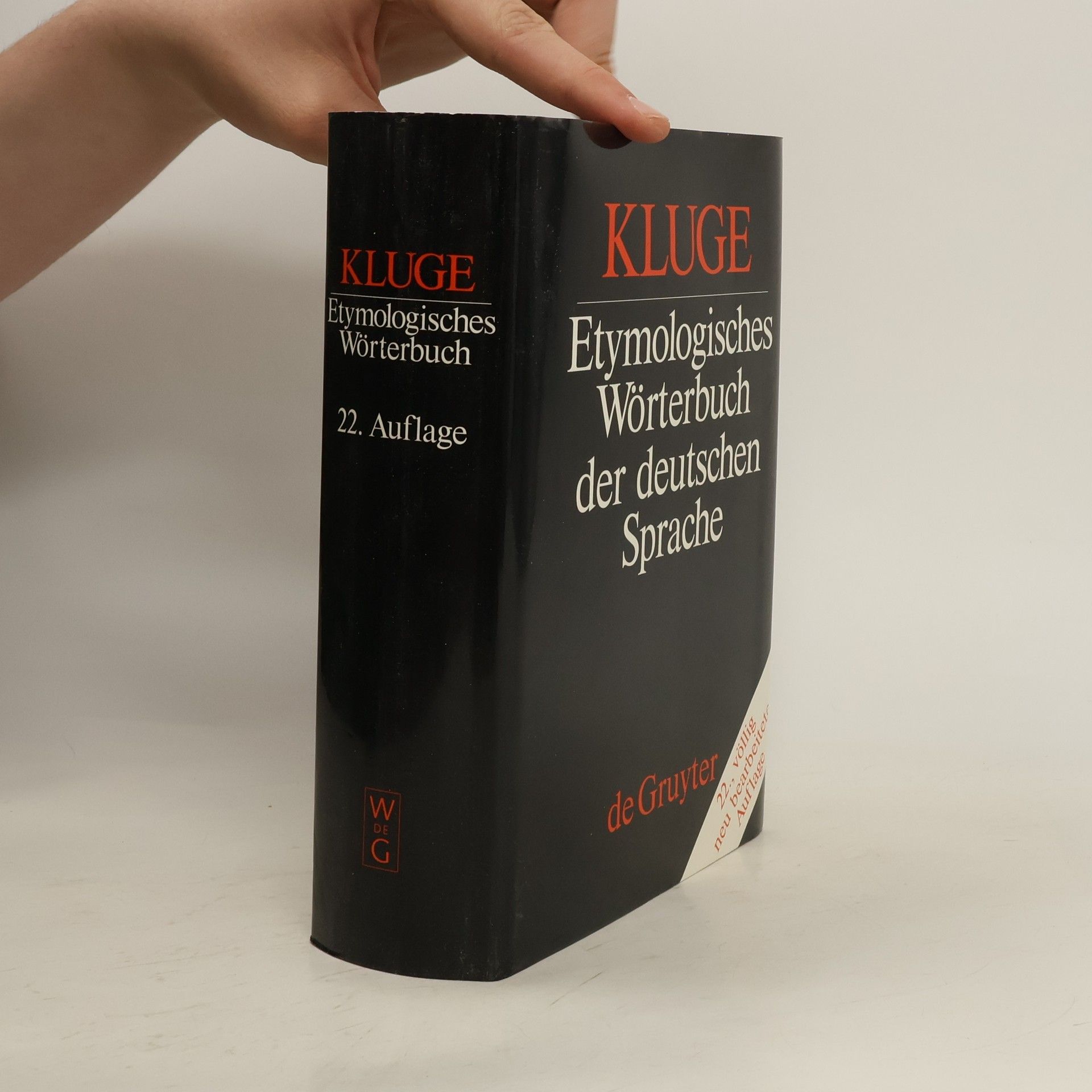 Friedrich Kluge Etymologisches Wörterbuch der deutschen Sprache
