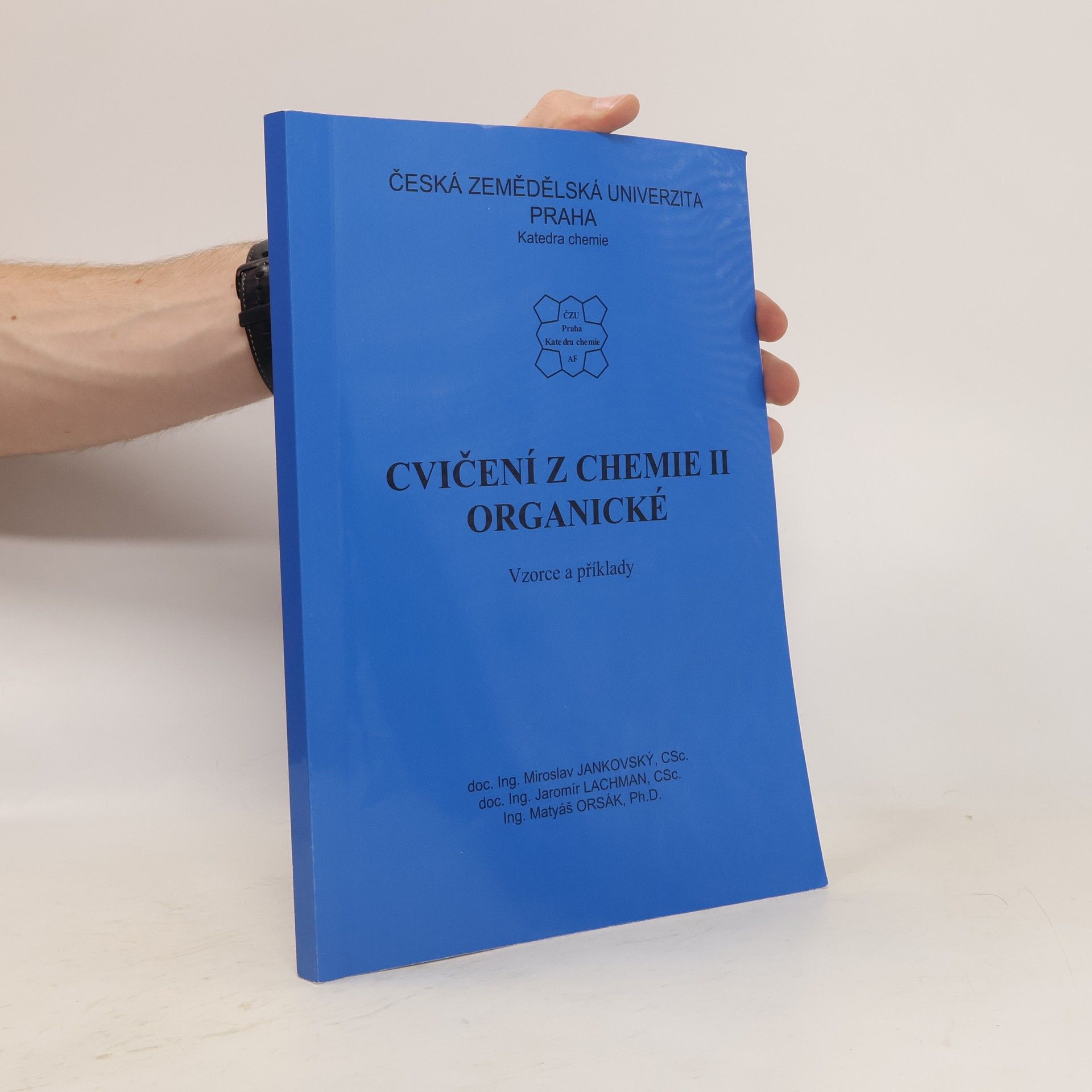 Miroslav Jankovský Cvičení z chemie II organické. Vzorce a příklady