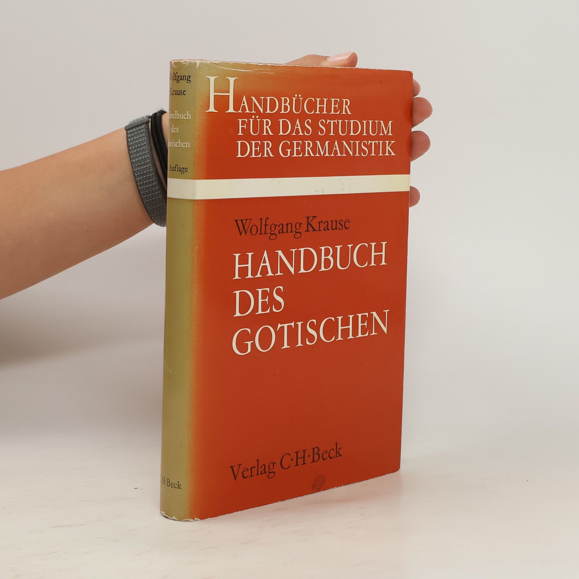 Wolfgang Krause Handbuch des Gotischen