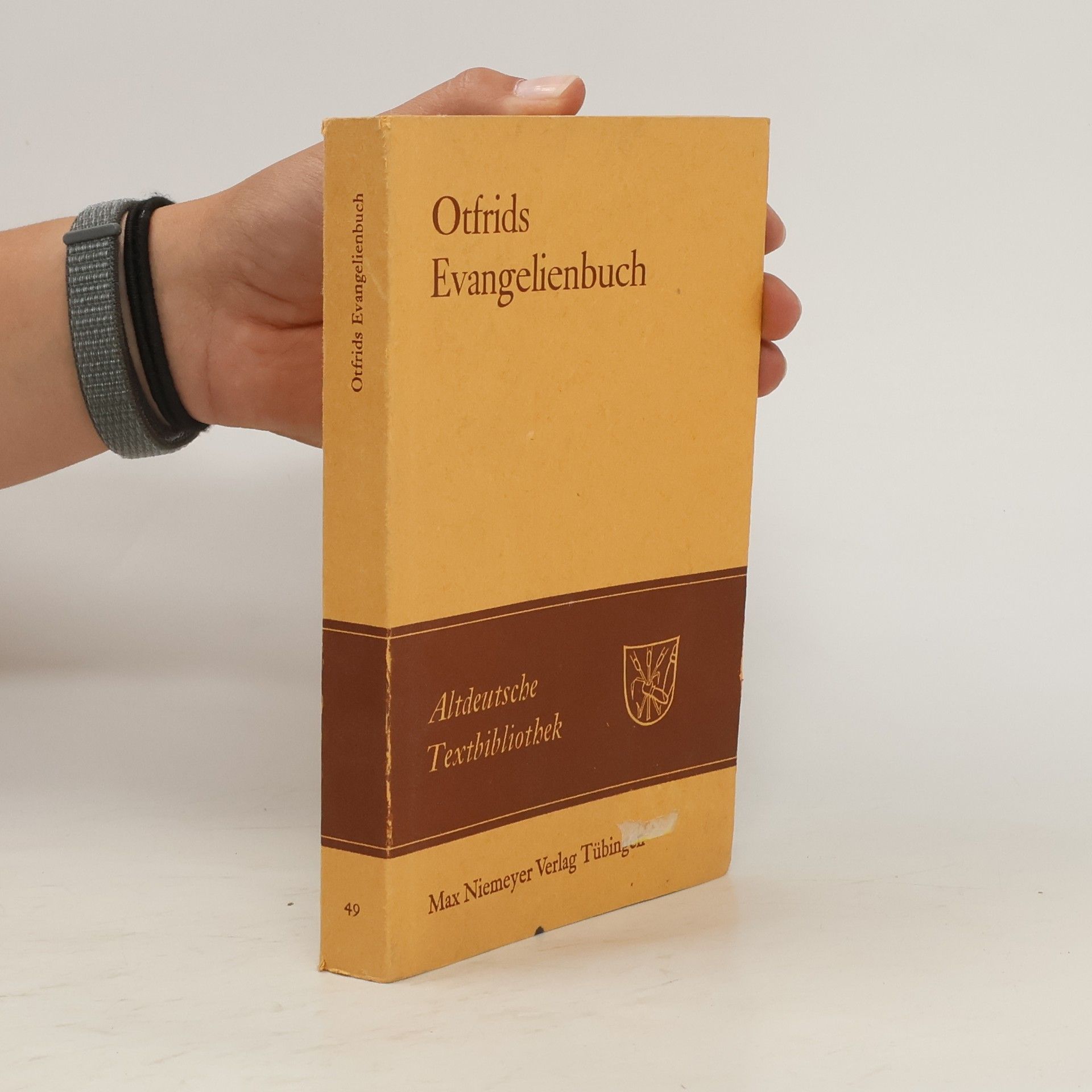 Otfrid Otfrids Evangelienbuch