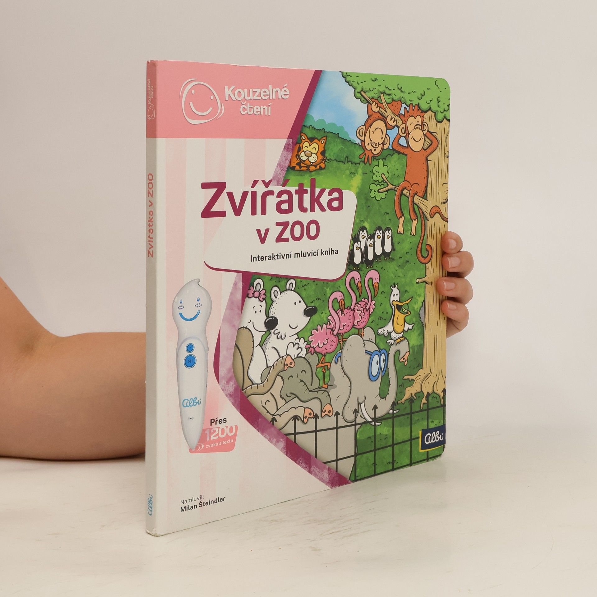 Lucie Krystlíková Zvířátka v ZOO. Interaktivní mluvící kniha