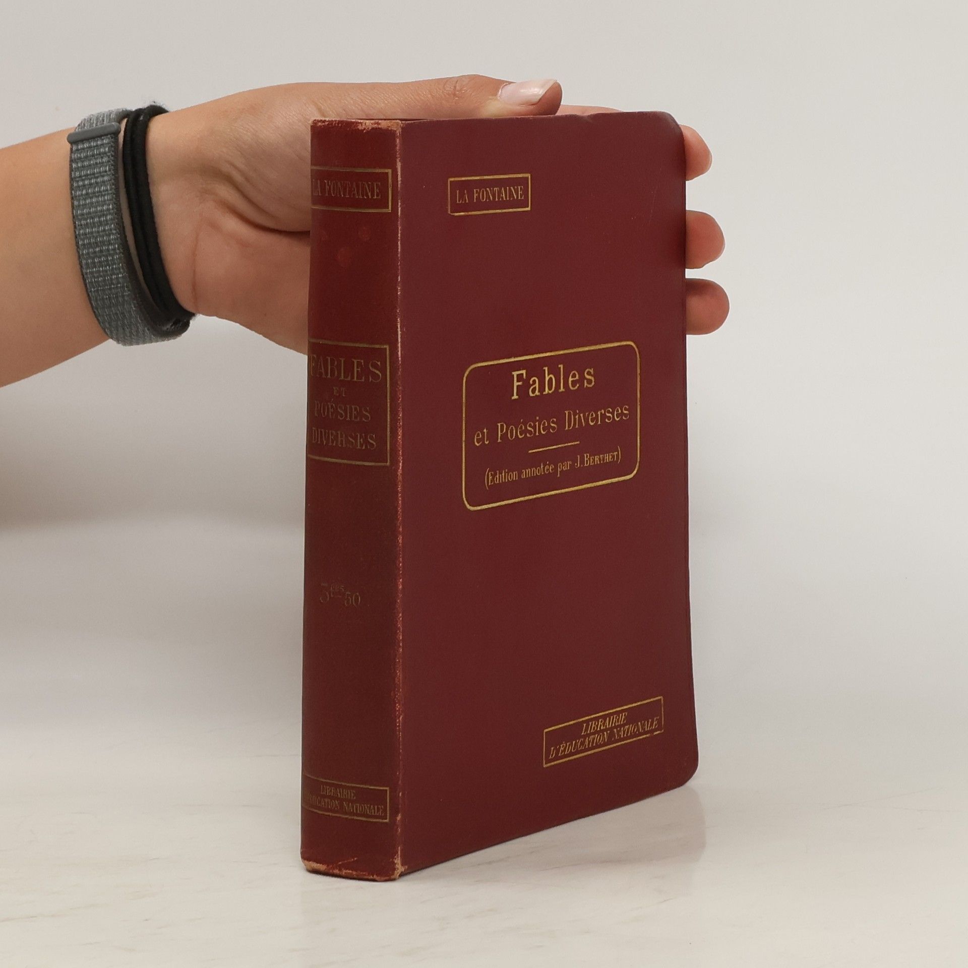 Jean de La Fontaine Fables et Poésies Diverses