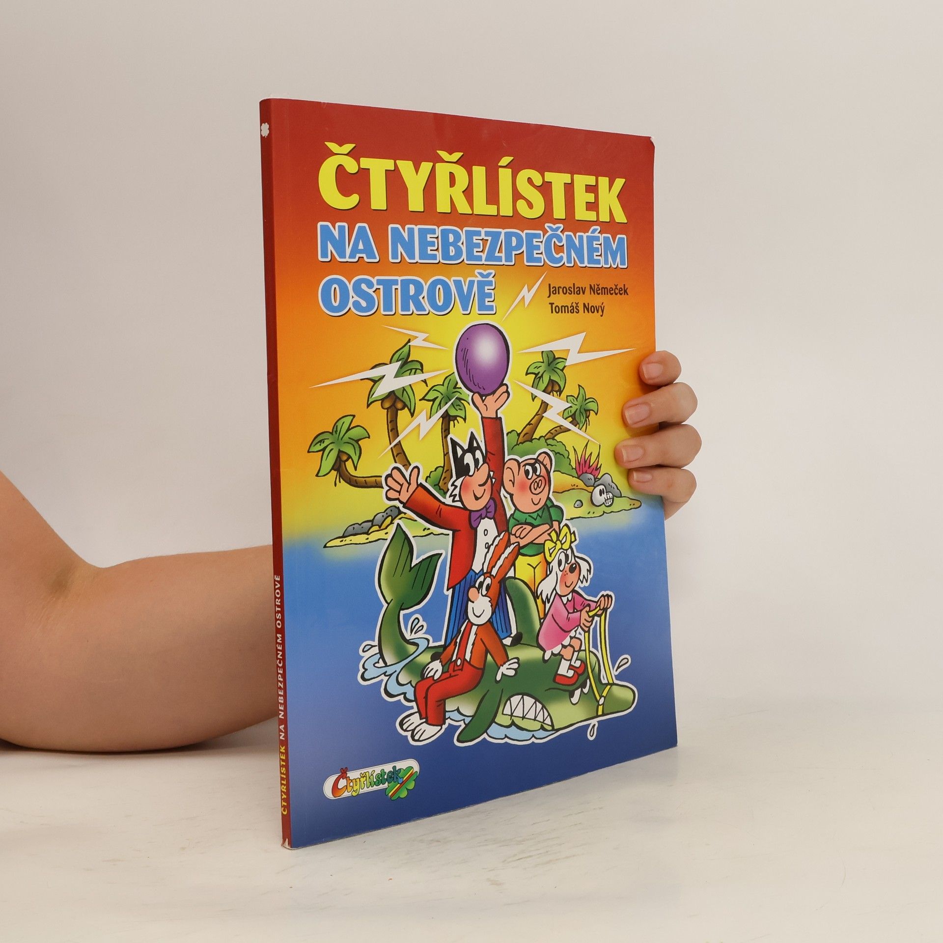 Jaroslav Němeček Čtyřlístek na nebezpečném ostrově