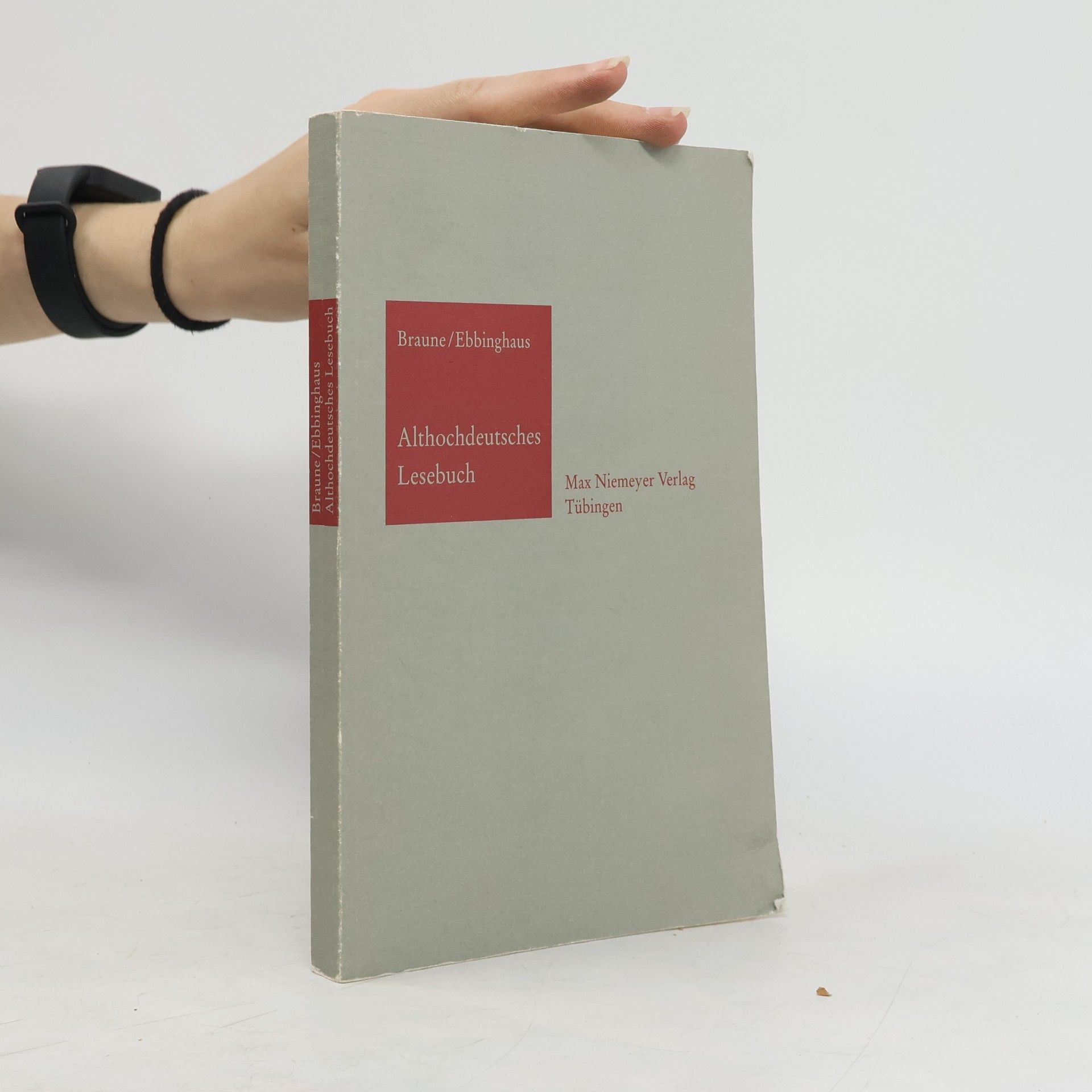 Wilhelm Braune Althochdeutsches Lesebuch