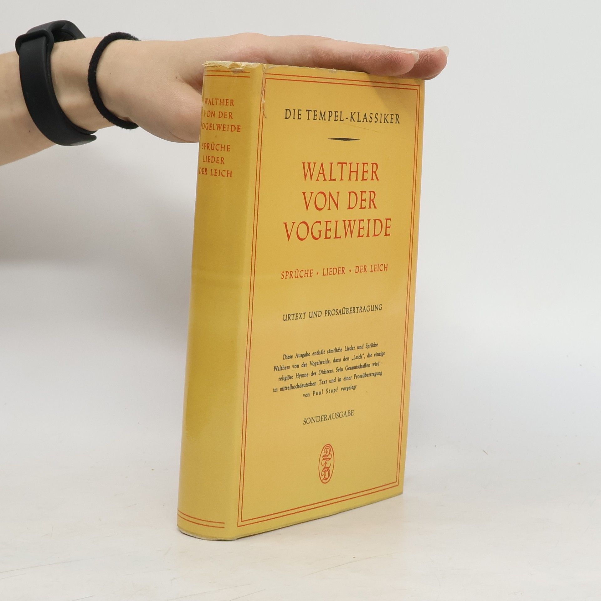 Walther von der Vogelweide Sprüche - Lieder - Der Leich