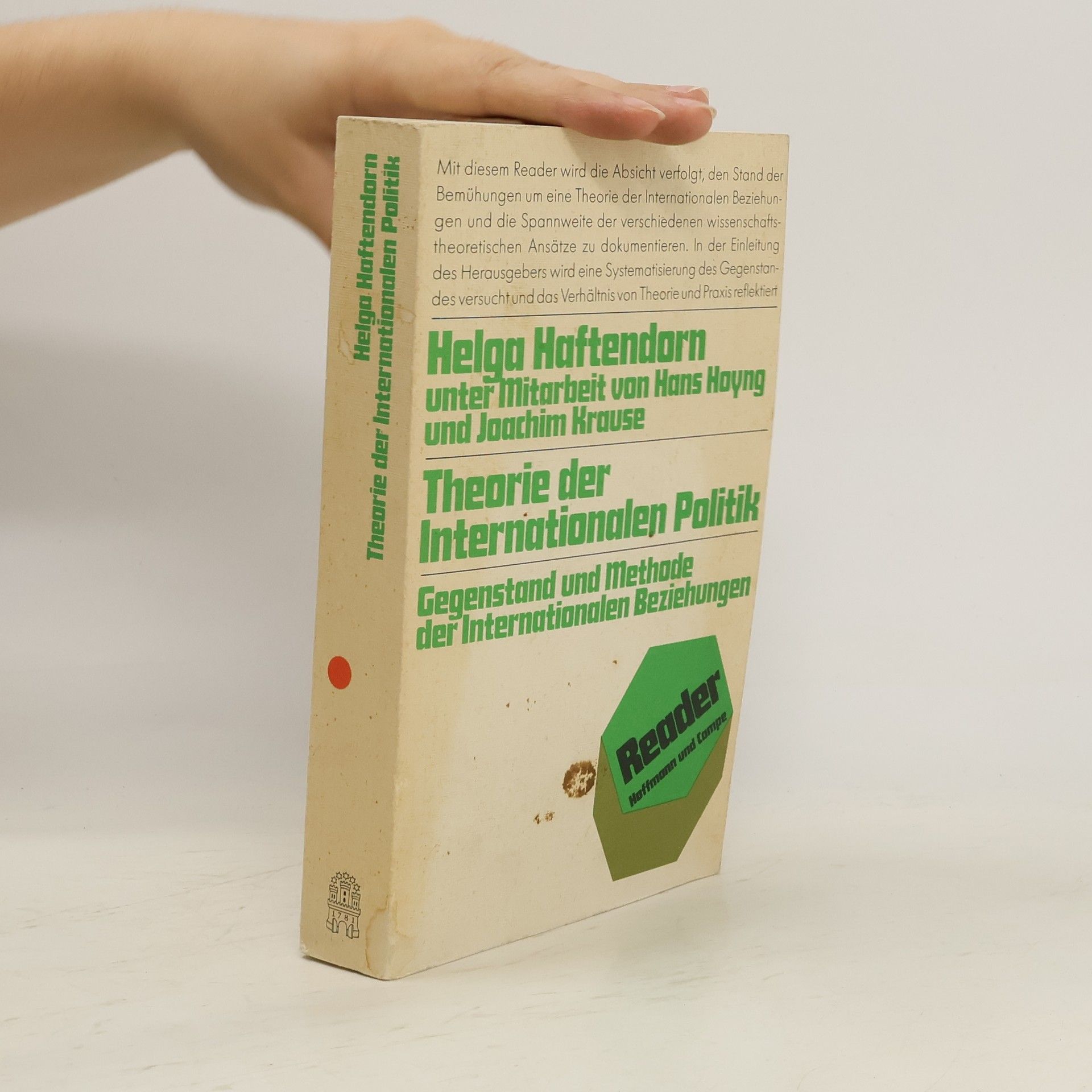 Helga Haftendorn Theorie der internationalen Politik