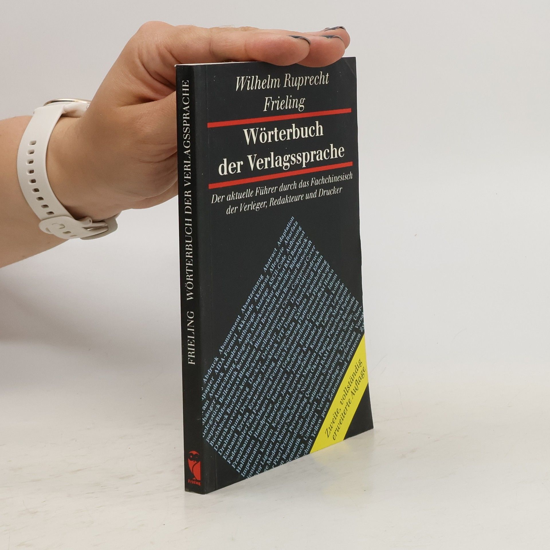 Wilhelm Ruprecht Frieling Wörterbuch der Verlagssprache