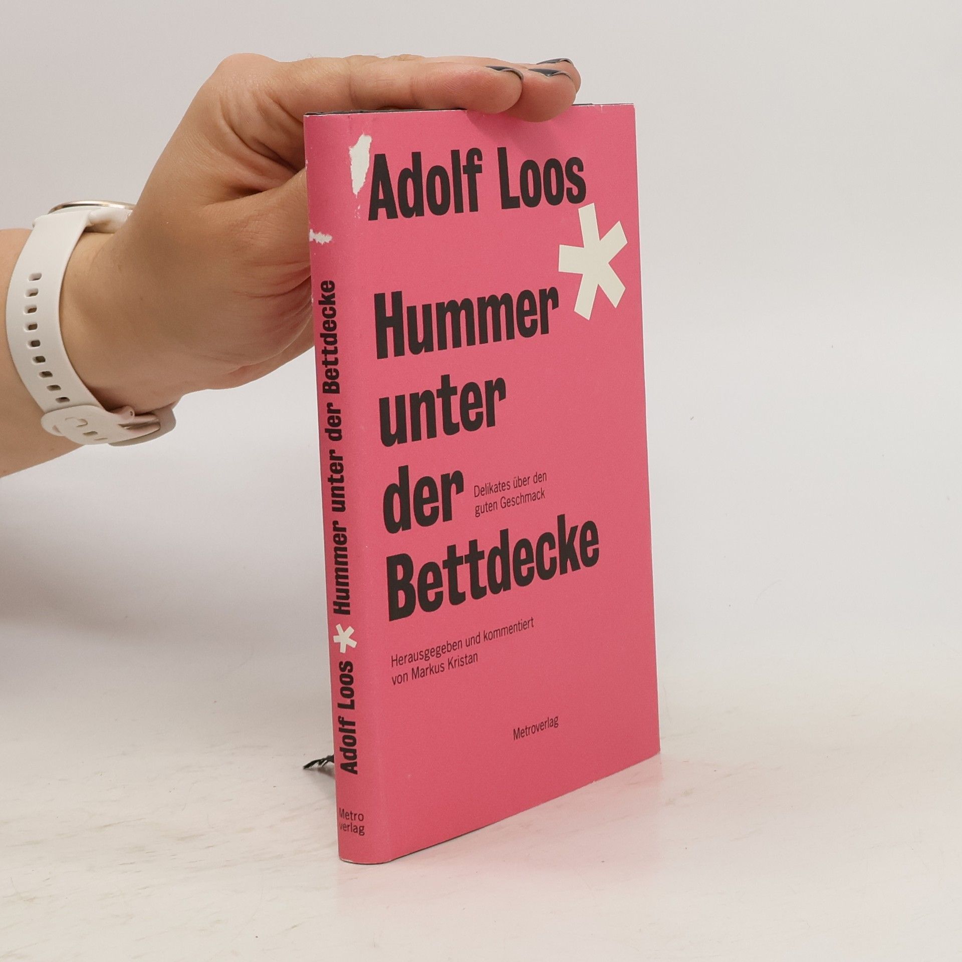Adolf Loos Hummer unter der Bettdecke
