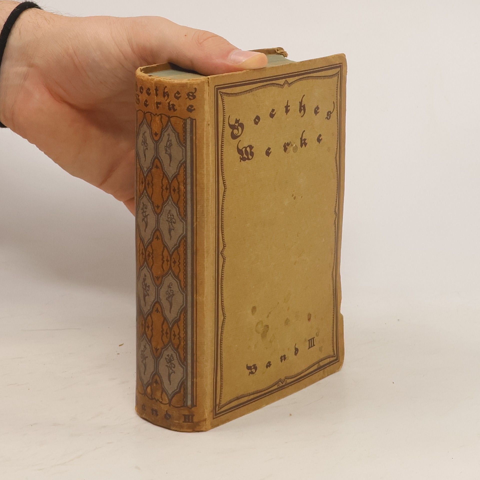 Johann Wolfgang von Goethe Goethes sämtliche Werke 3