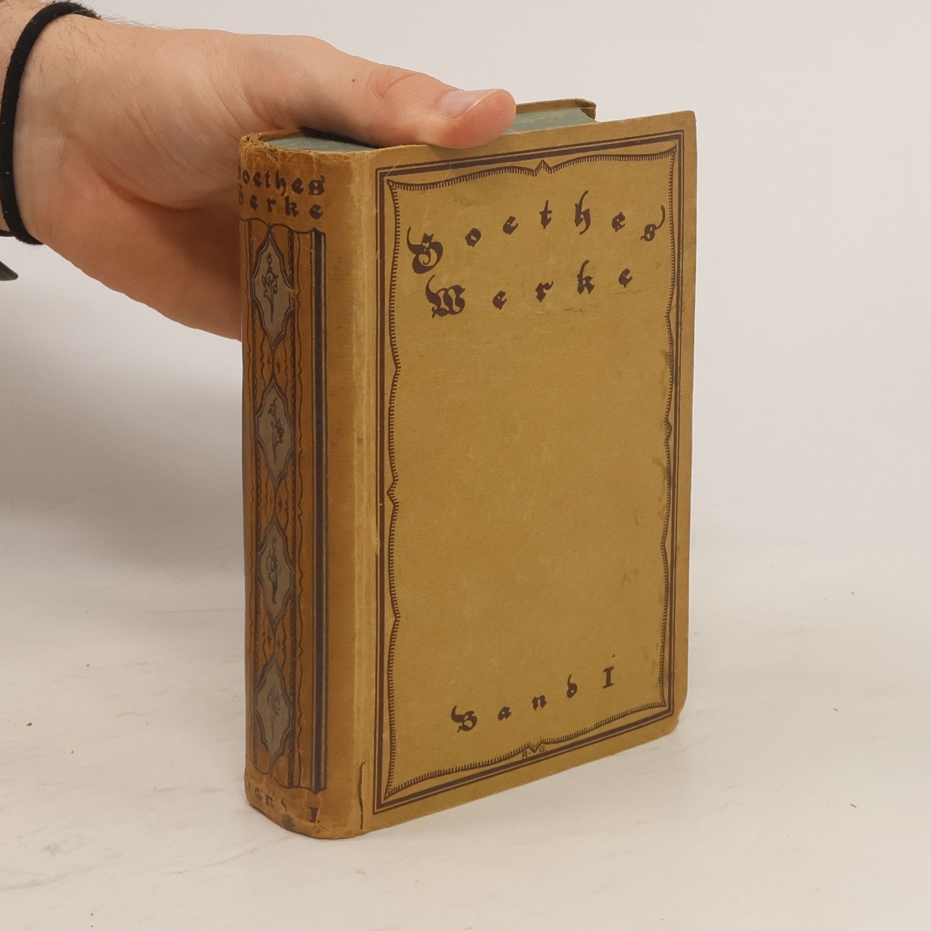 Johann Wolfgang von Goethe Goethes sämtliche Werke 1. Biographie - Gedichte I - Epen.
