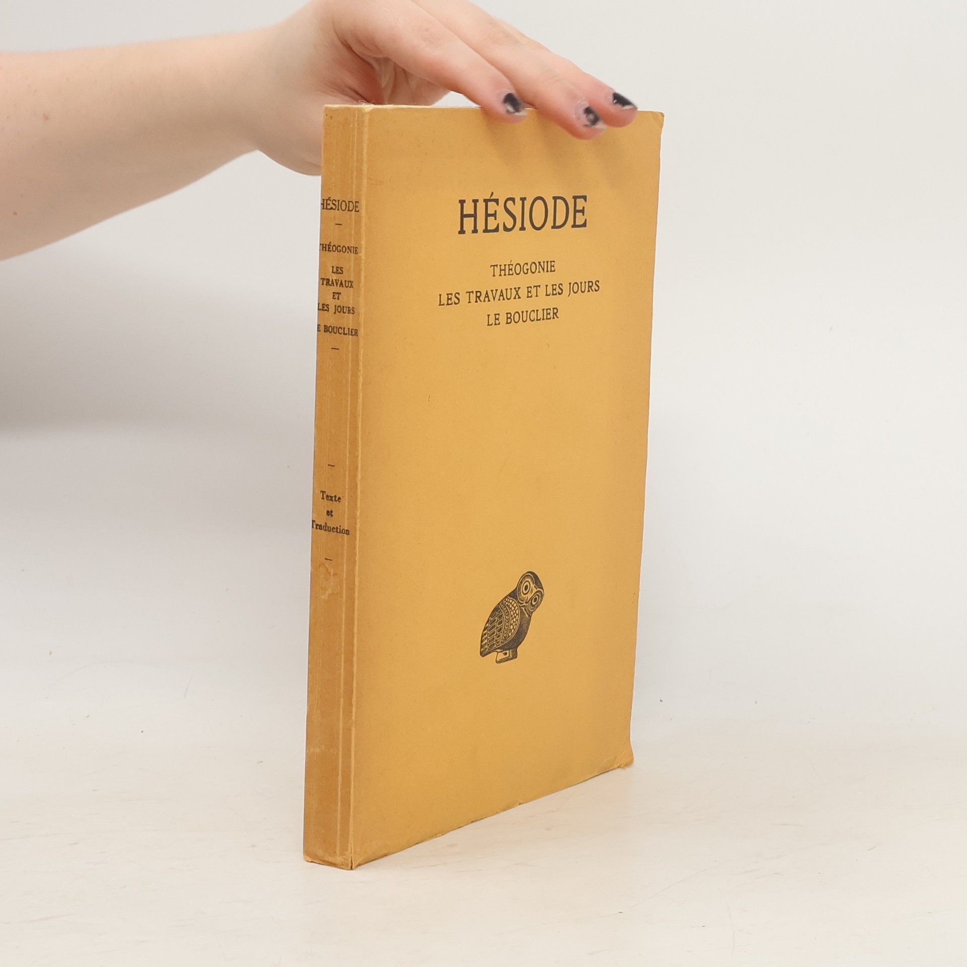 Hesiodus Théogonie, Les Travaux Et Les Jours, Le Bouclier