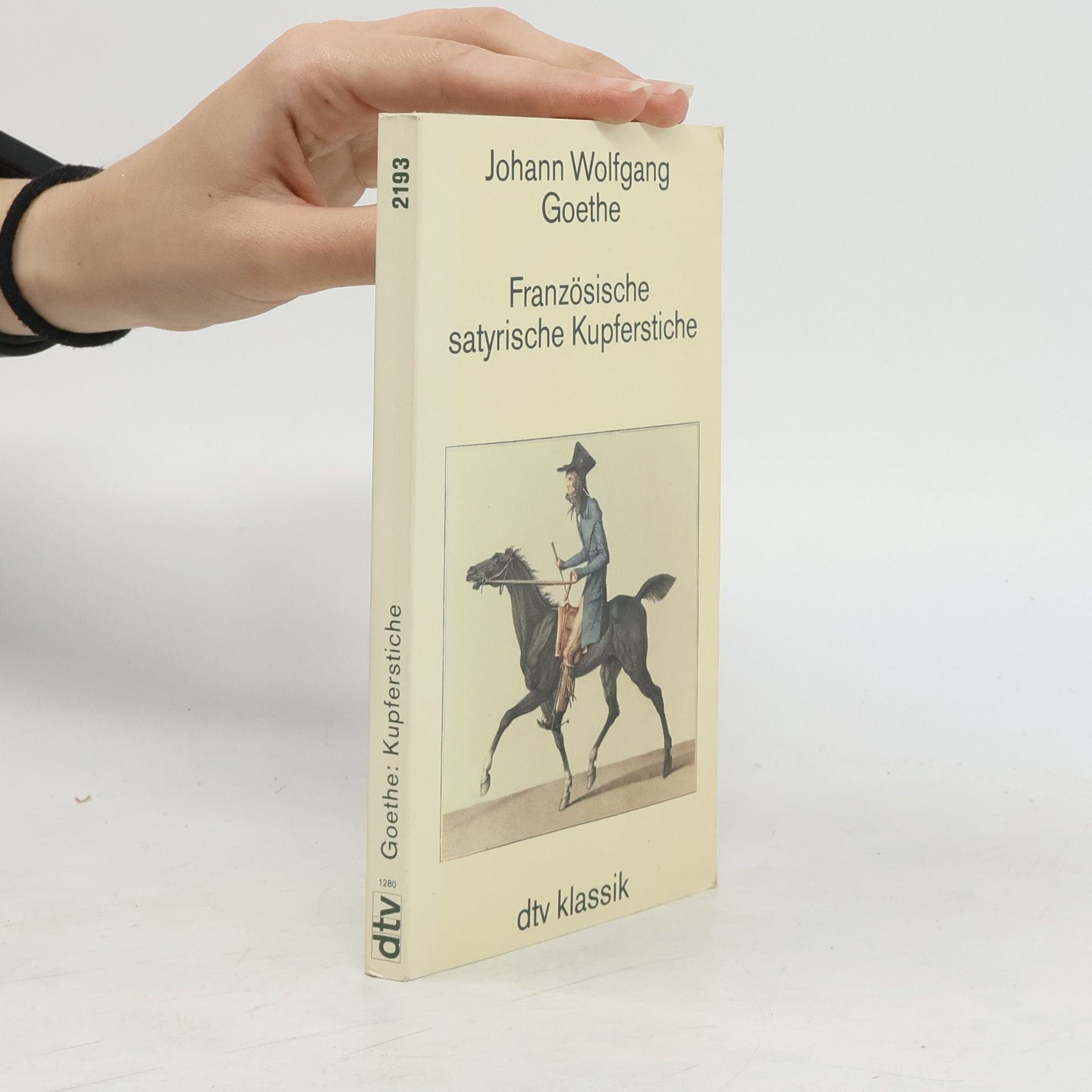 Johann Wolfgang von Goethe Recension einer Anzahl französischer satyrischer Kupferstiche