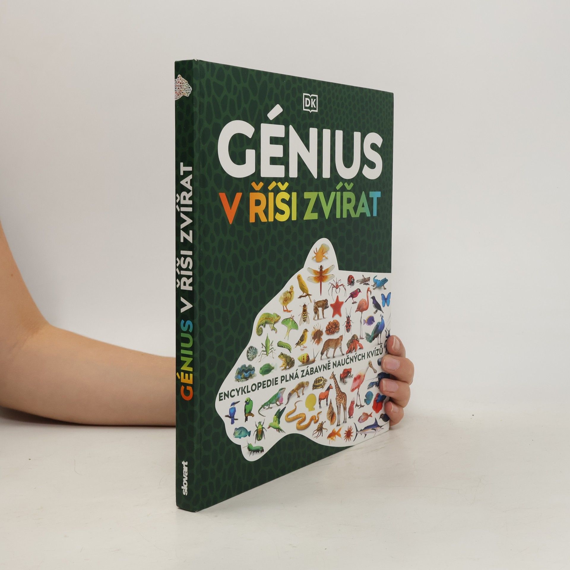 Stevie Derrick Génius v říši zvířat. Encyklopedie plná zábavně naučných kvízů