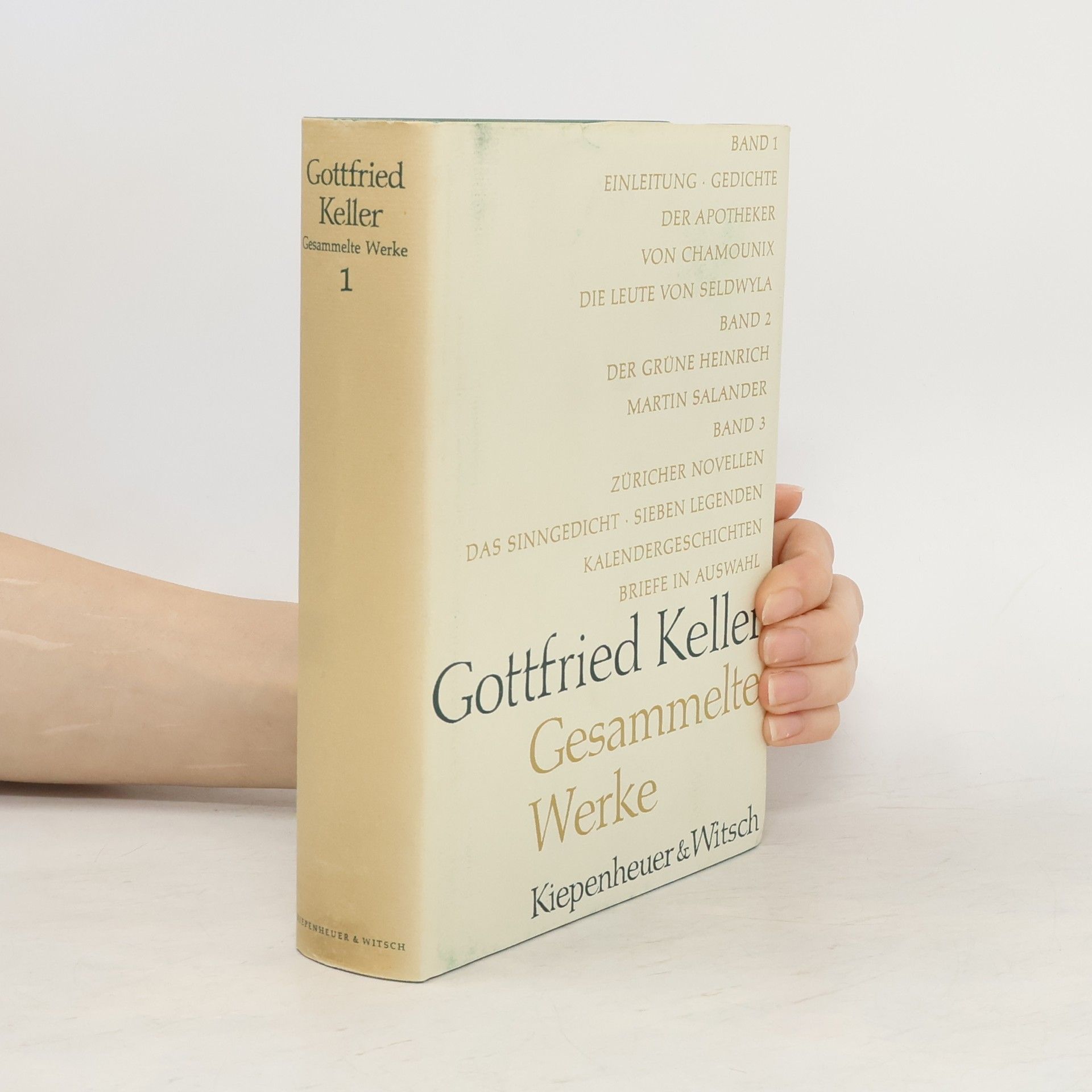 Gottfried Keller Gesammelte Werke : 1. Bd.