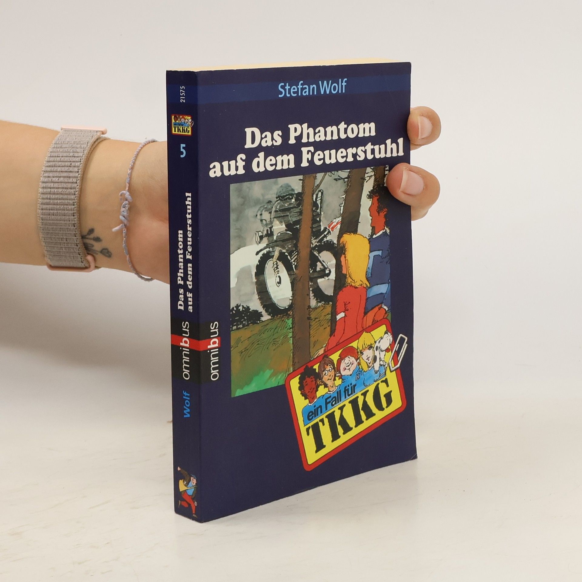Stefan Wolf Das Phantom auf dem Feuerstuhl