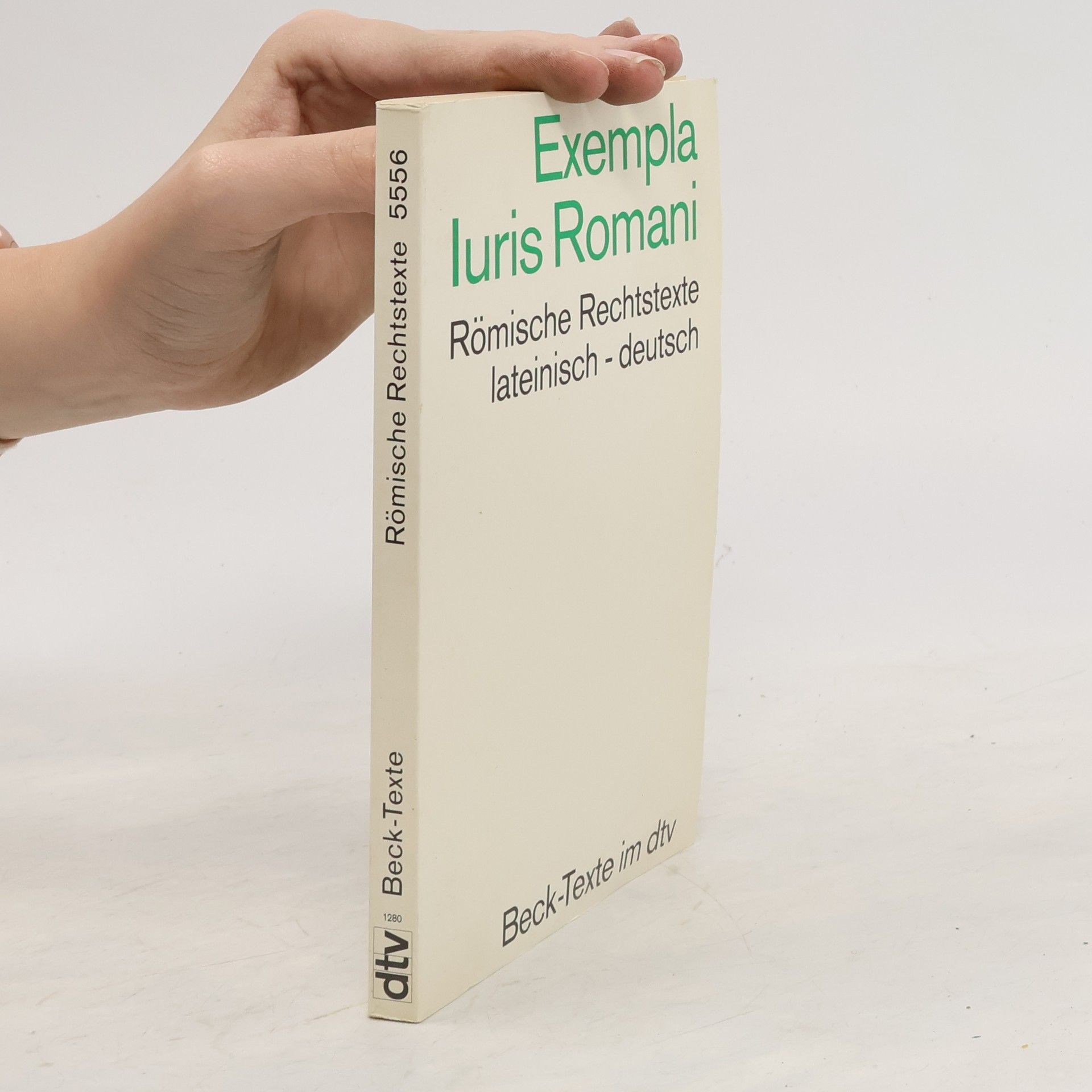 Manfred Fuhrmann Exempla iuris romani