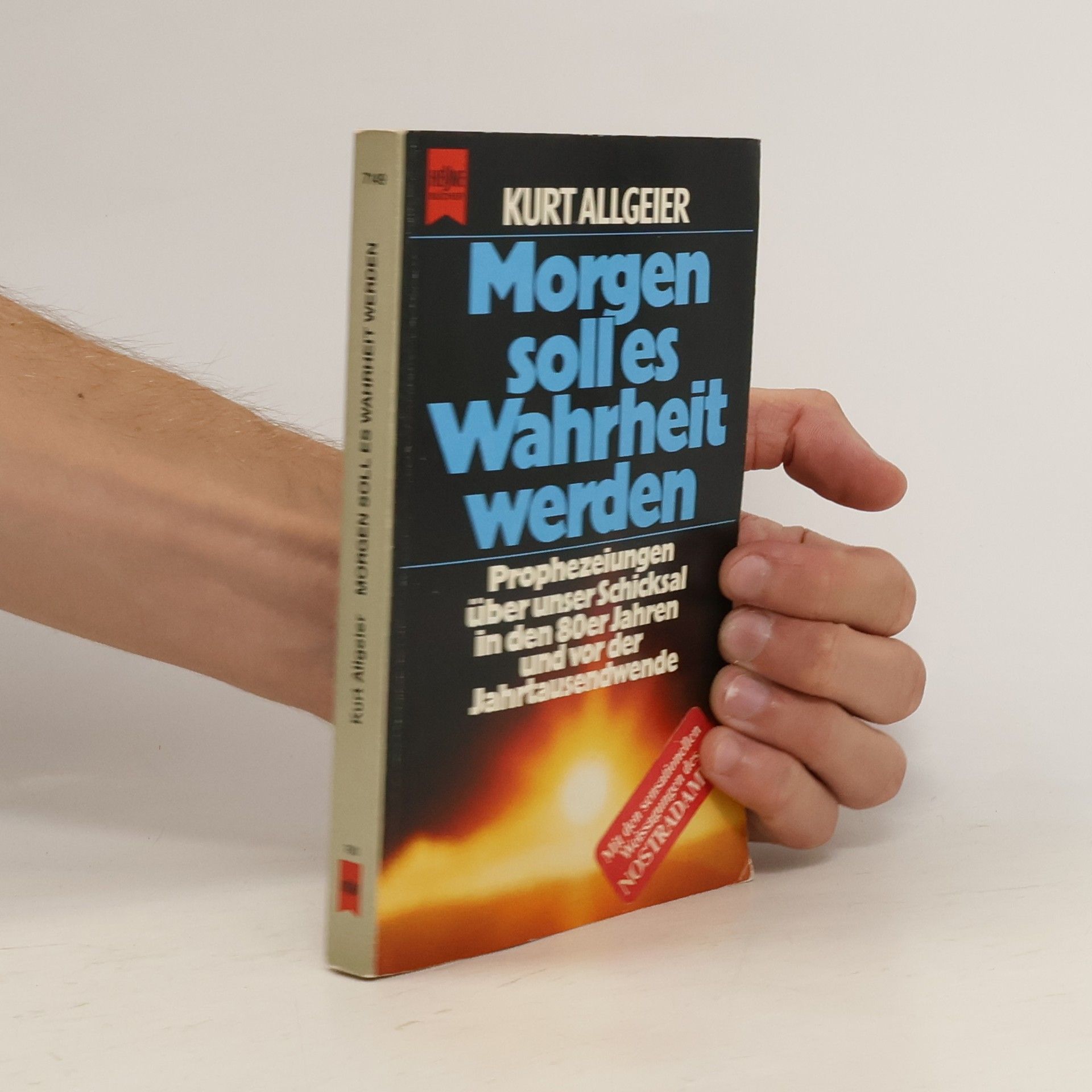 Kurt Allgeier Morgen soll es Wahrheit werden