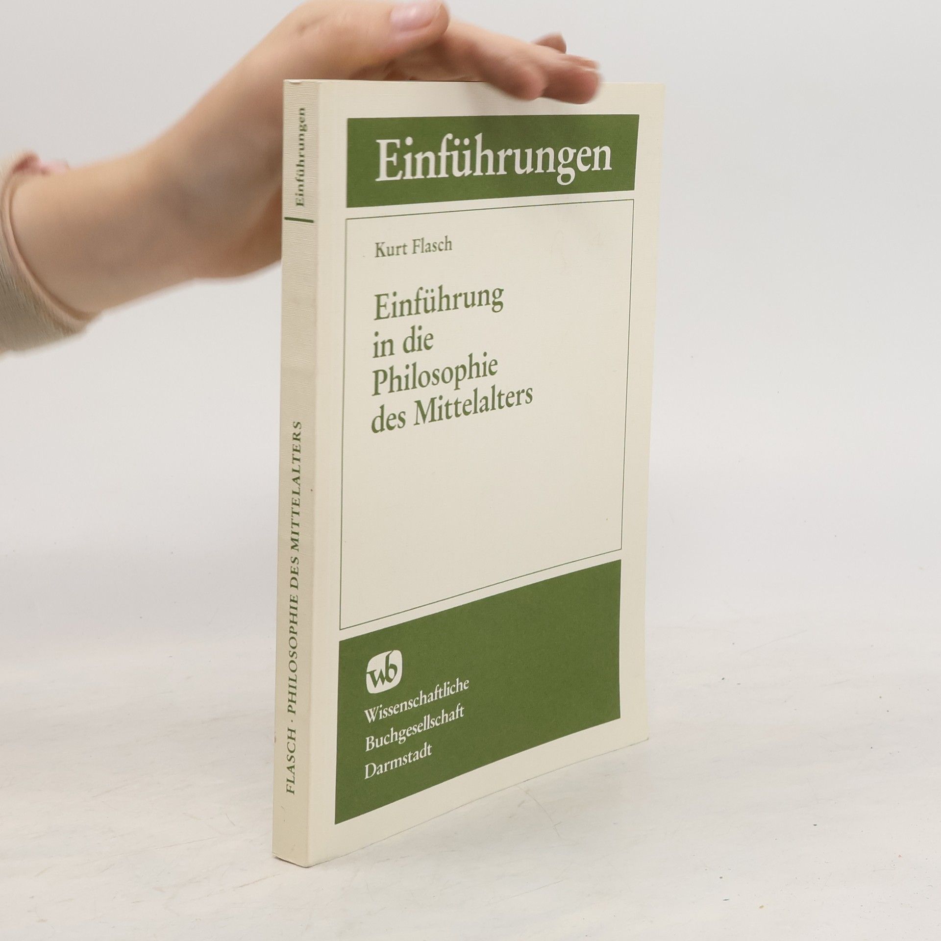 Kurt Flasch Einführung in die Philosophie des Mittelalters
