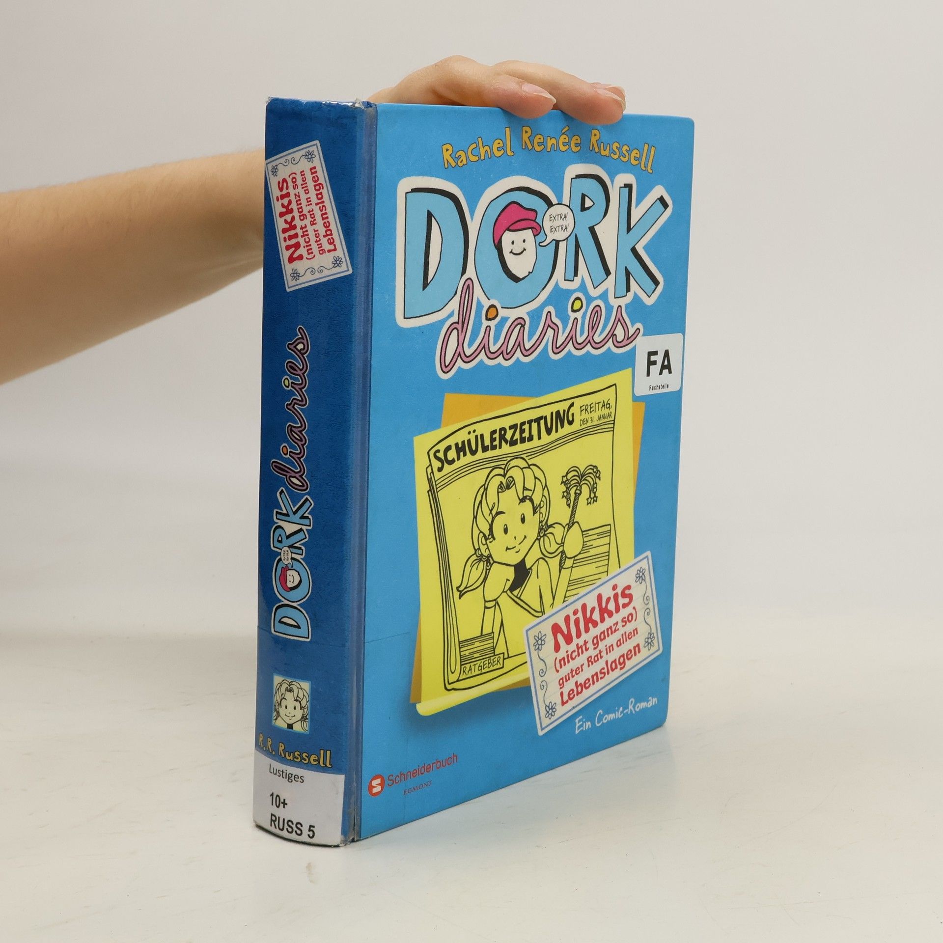 Rachel Renée Russellová Dork diaries : Nikkis (nicht ganz so) guter Rat in allen Lebenslagen