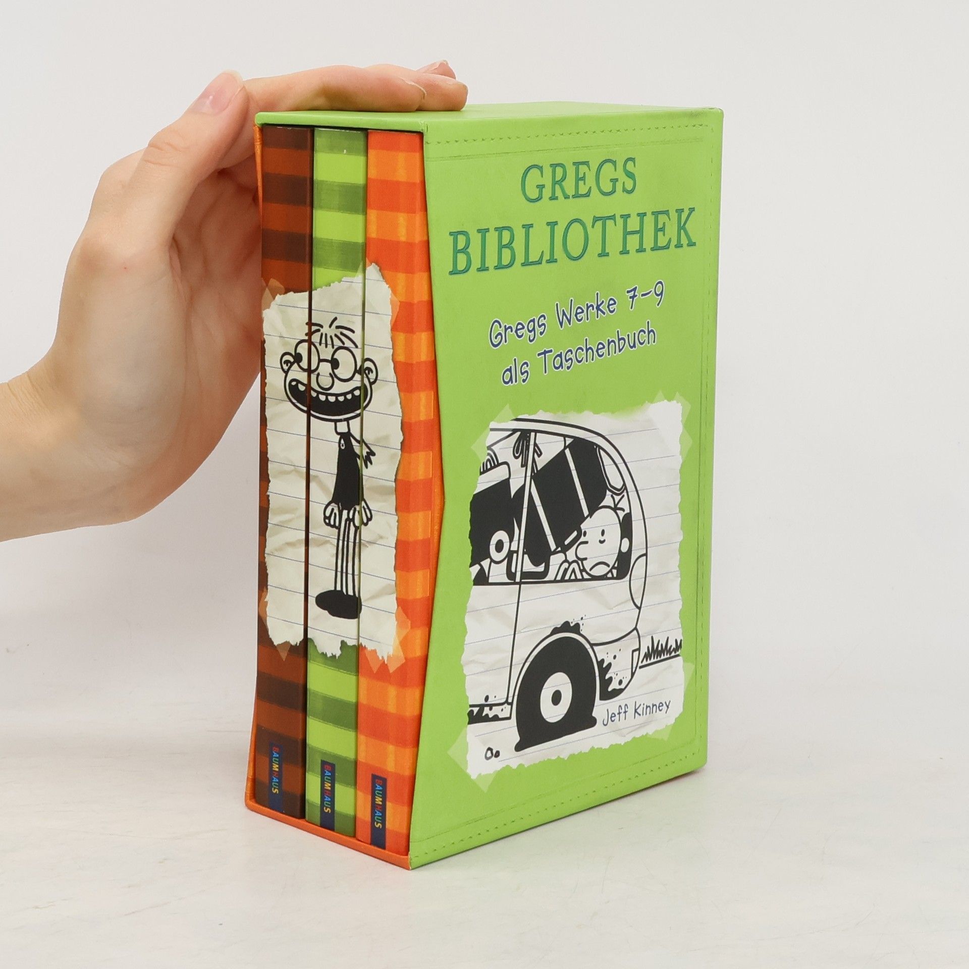Jeff Kinney Gregs Bibliothek. Gregs Werke 7-9