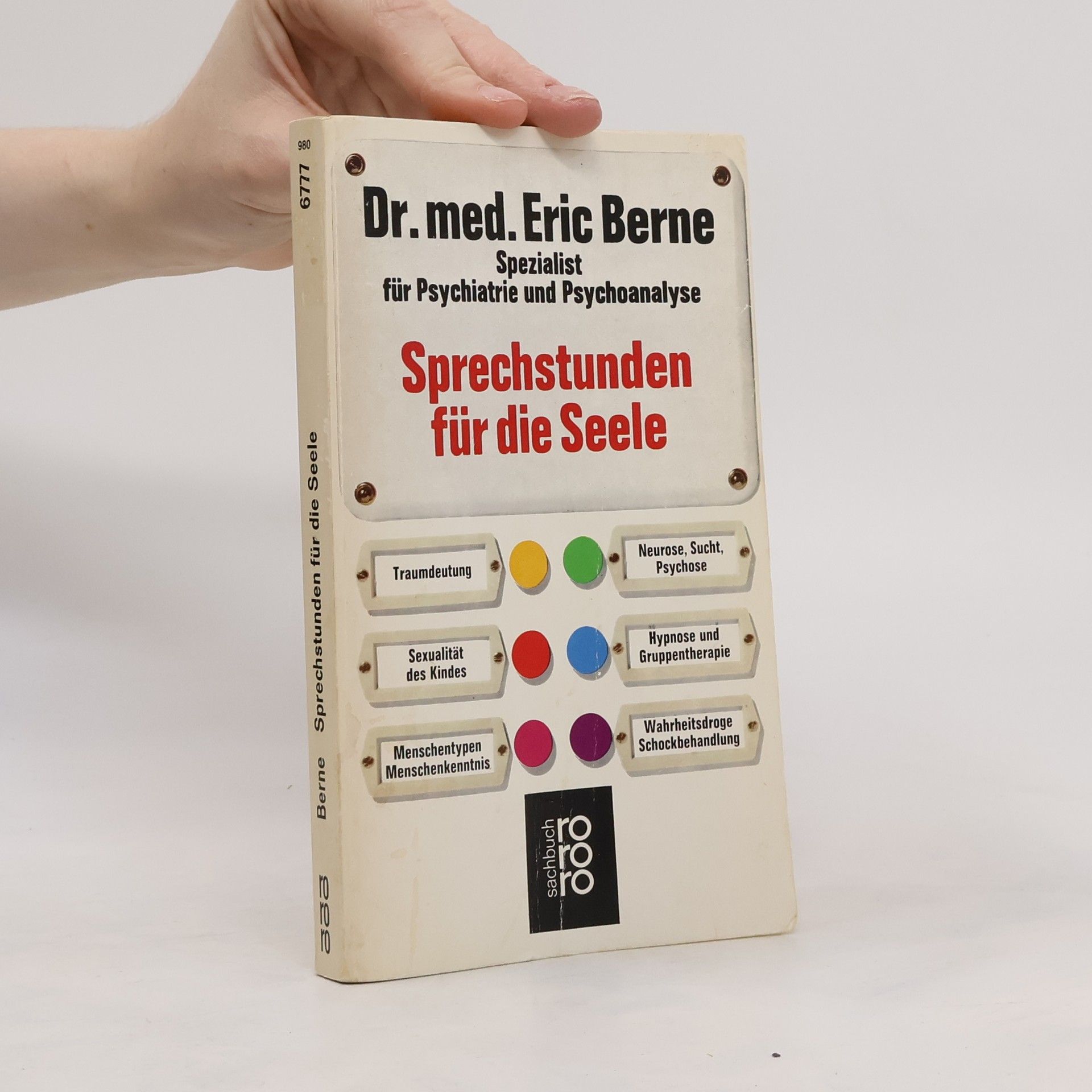 Eric Berne Sprechstunden für die Seele